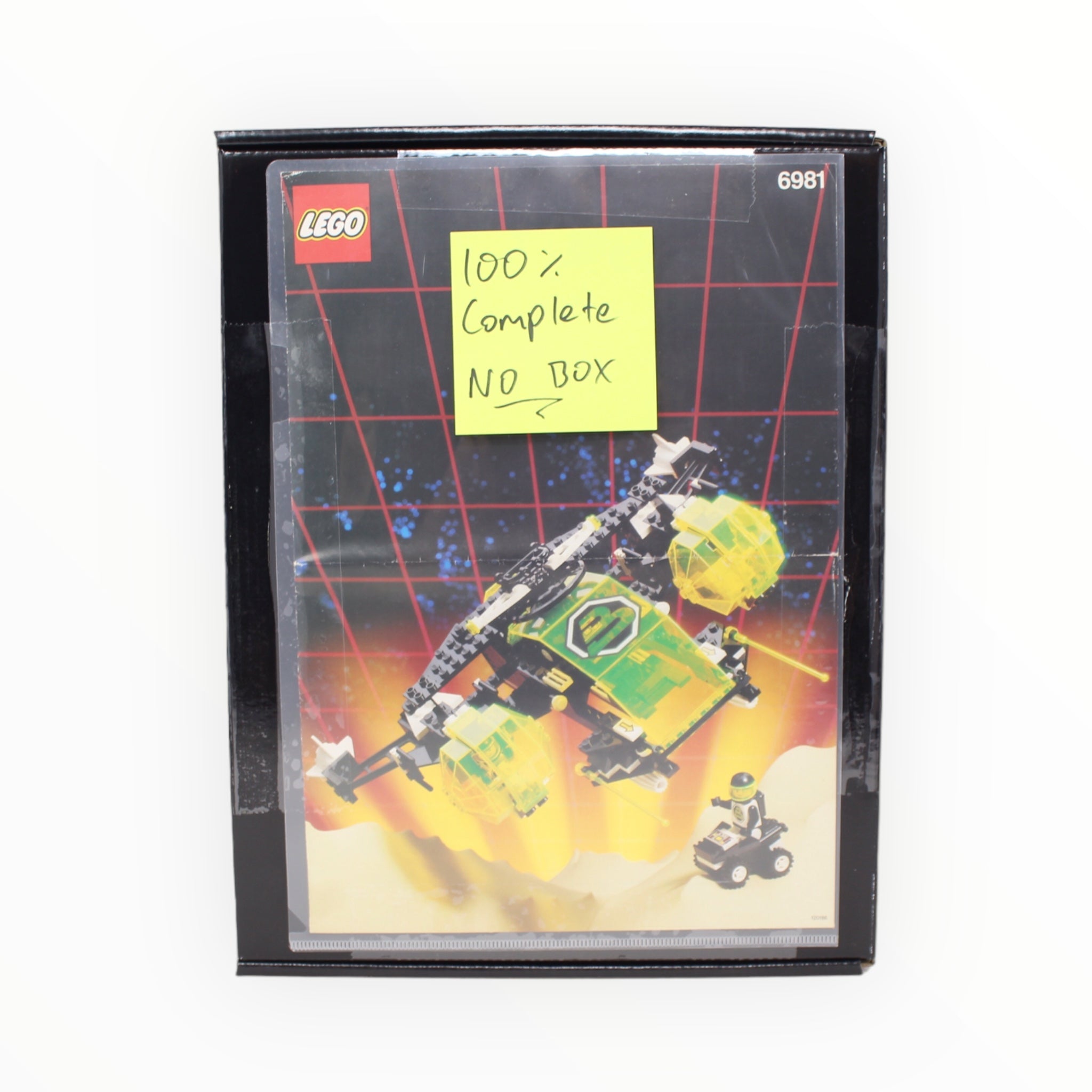 Certified Used Set 6981 Blacktron Aerial Intruder (no box)