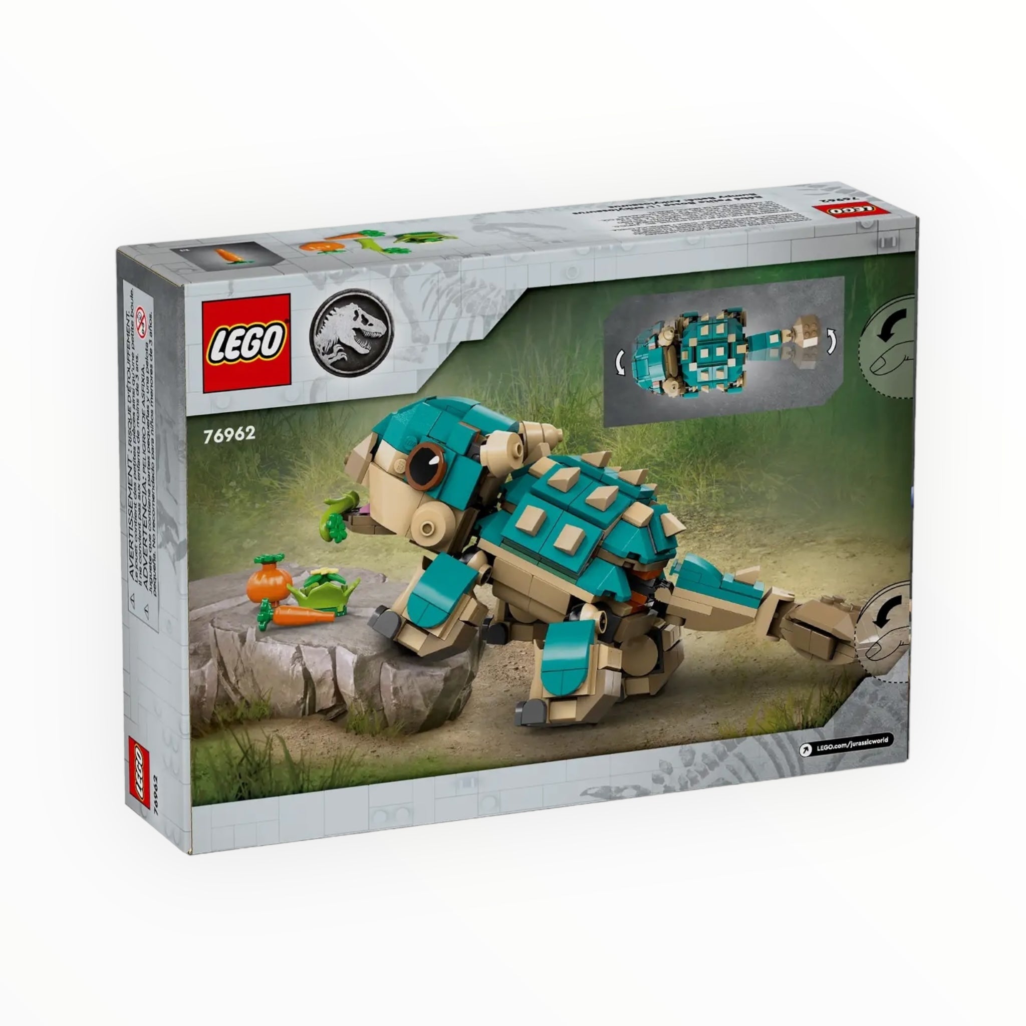 76962 Jurassic World Baby Bumpy: Ankylosaurus