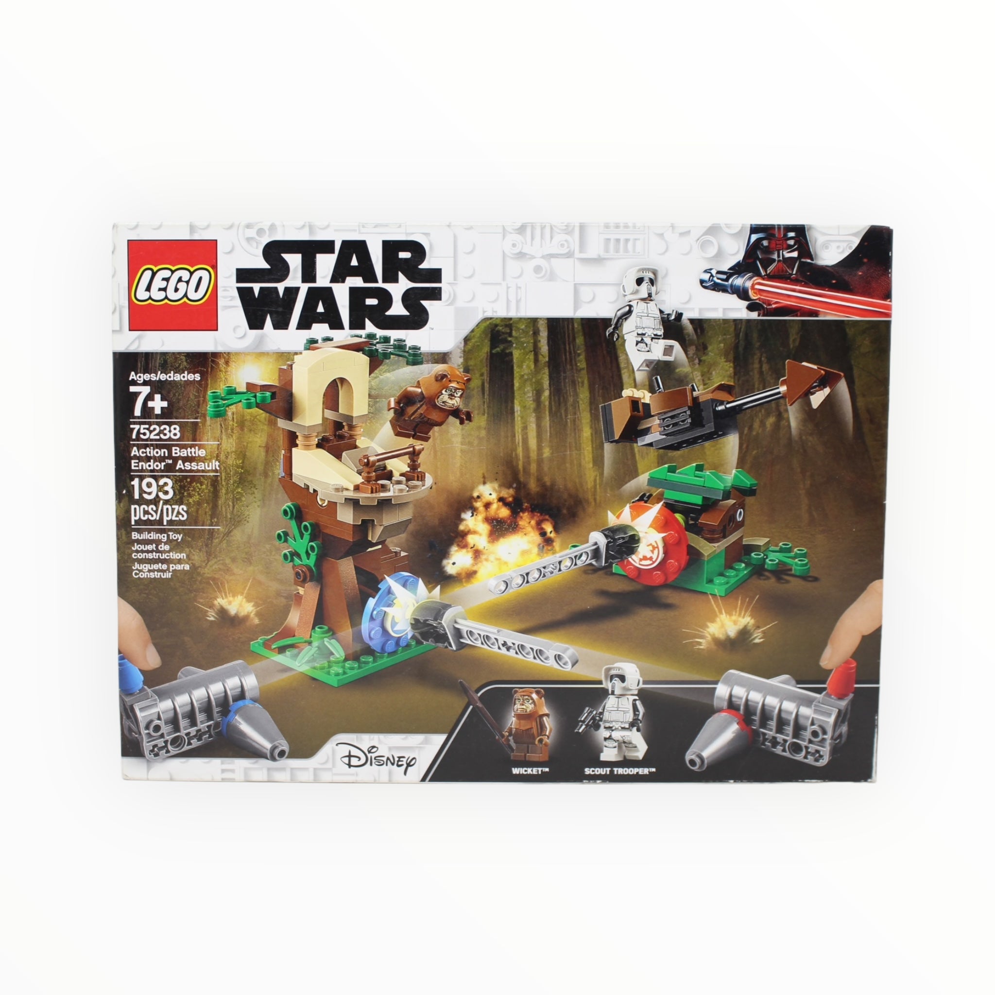 Retired Set 75238 Star Wars Action Battle Endor Assault
