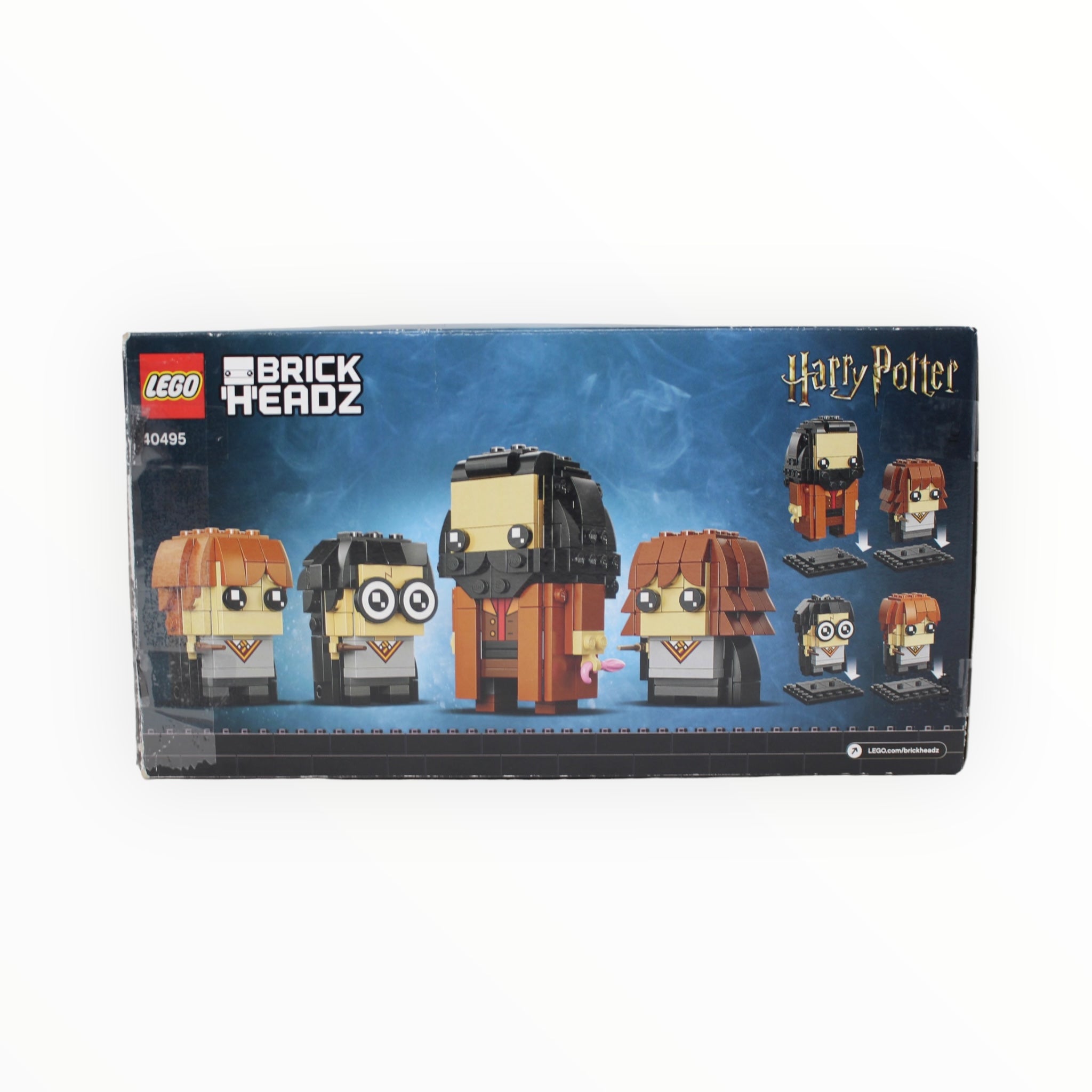 Certified Used Set 40495 Harry Potter BrickHeadz Harry, Hermione, Ron & Hagrid