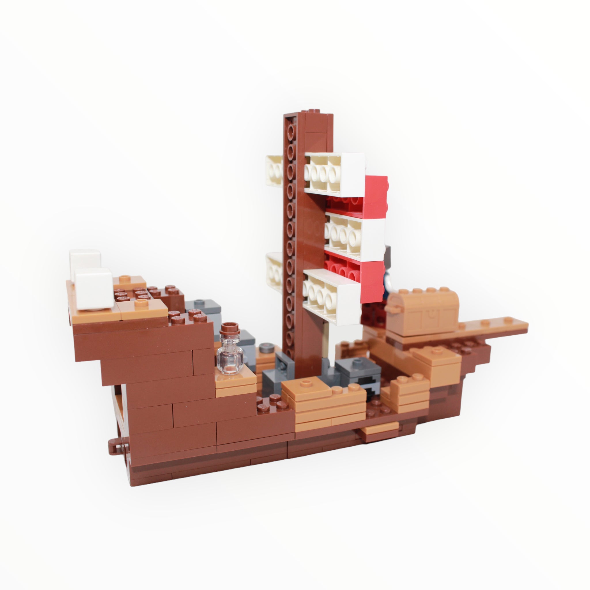 Used Set 21152 Minecraft The Pirates Ship Adventure