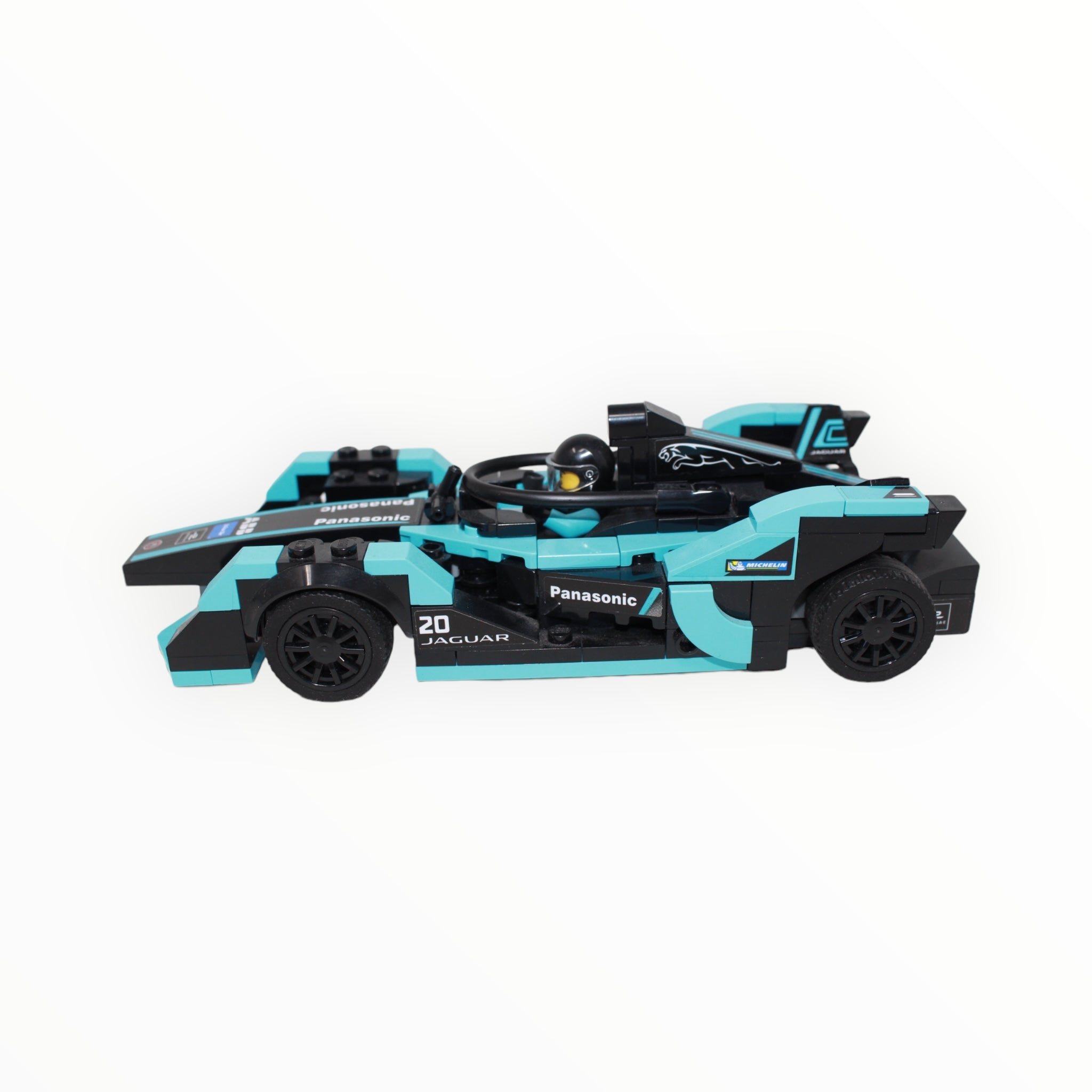 Used Set 76898 Speed Champions Formula E Panasonic Jaguar Racing GEN2 Car & Jaguar I-PACE eTROPHY