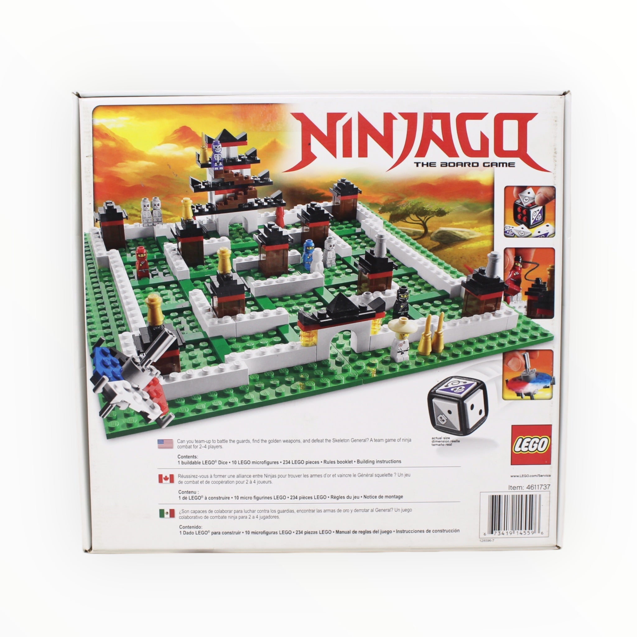 Certified Used Set 3856 Ninjago - The Board Game