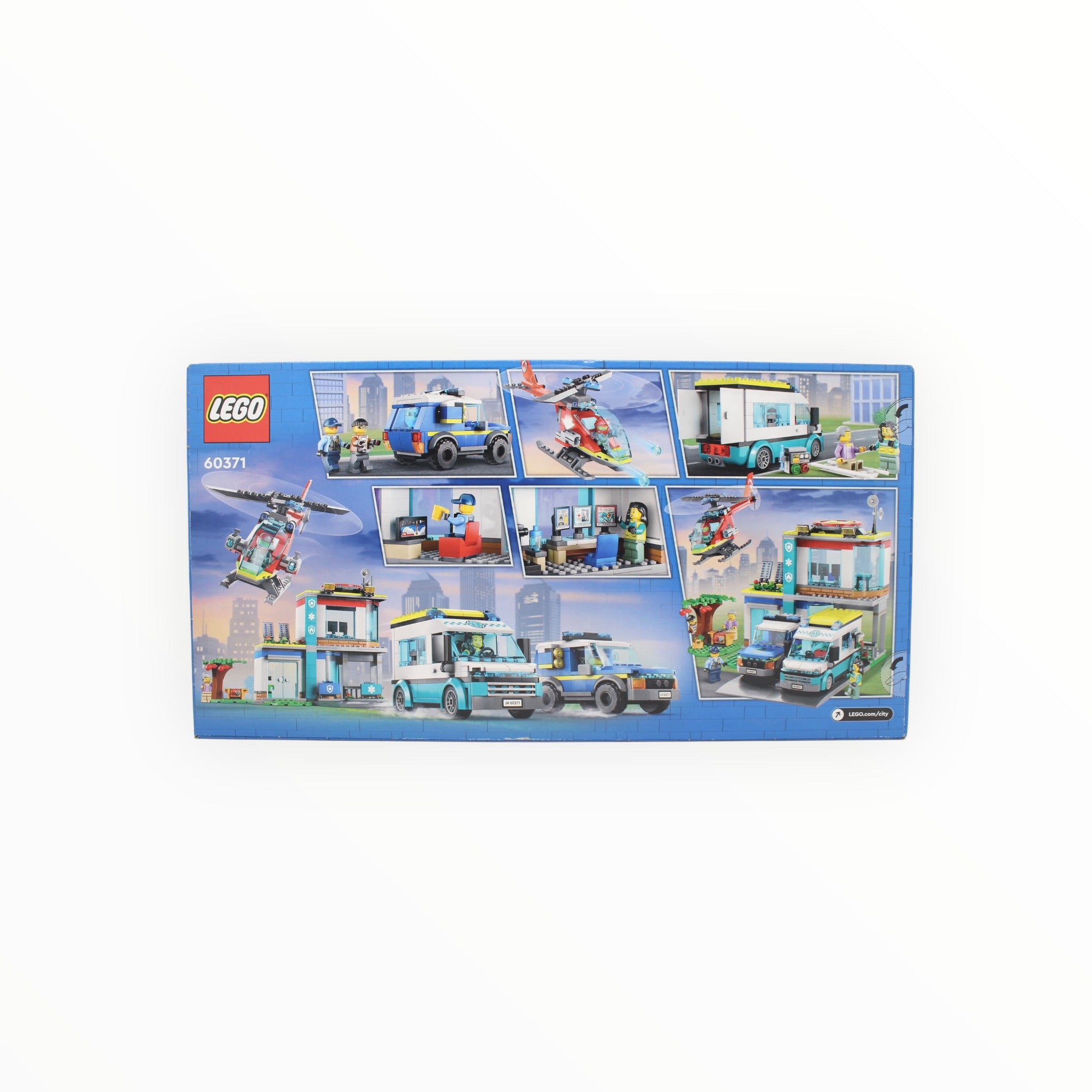 Retired Set 60371 City Emergency Vehicles HQ