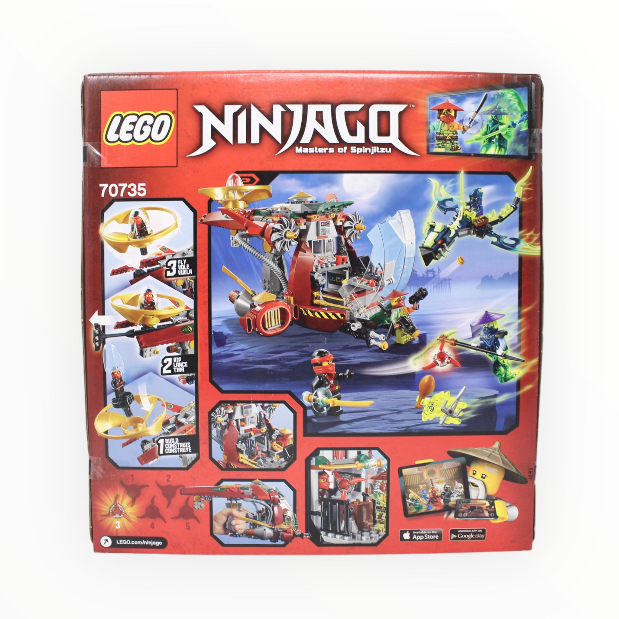 Retired Set 70735 Ninjago Ronin R.E.X.