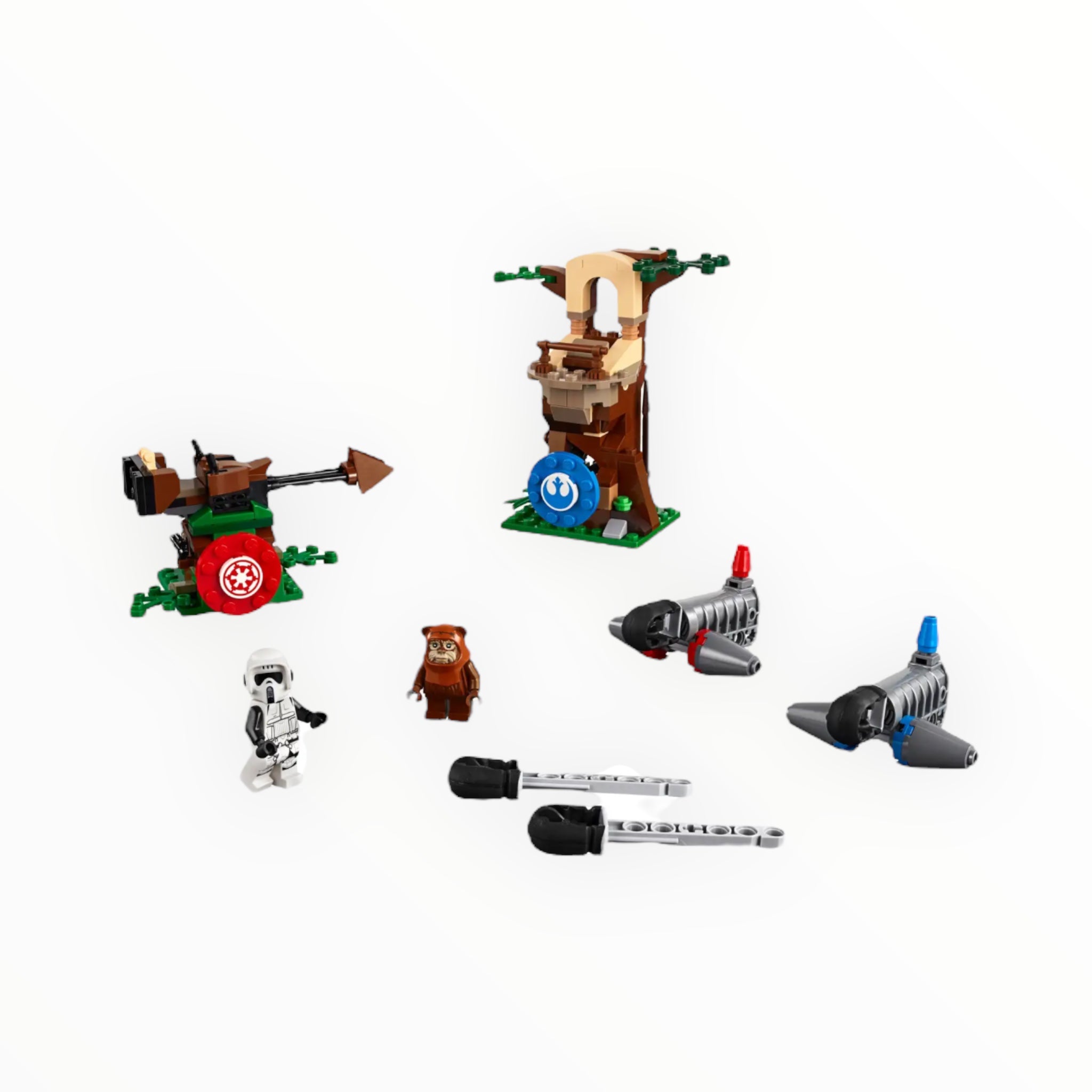 Retired Set 75238 Star Wars Action Battle Endor Assault