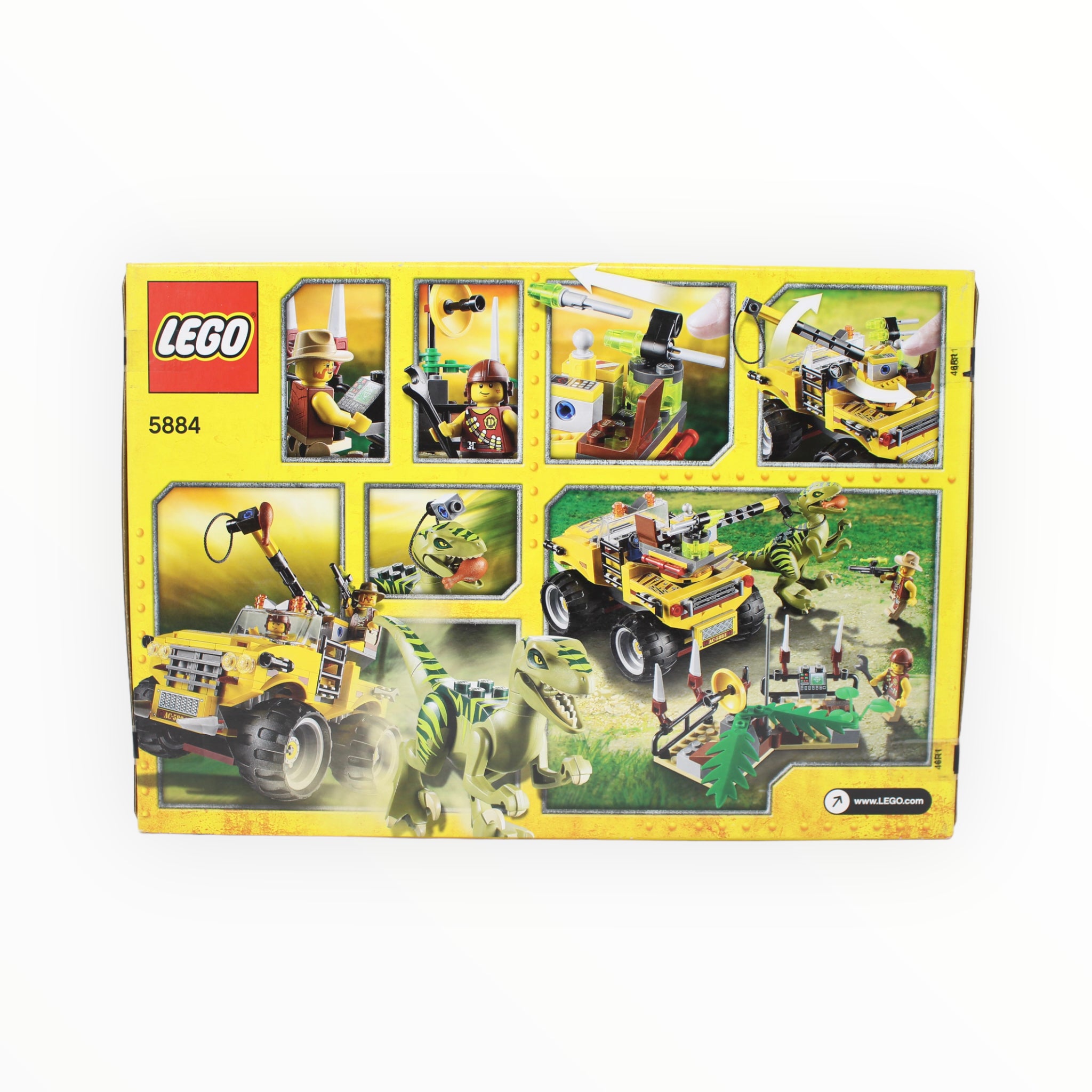 Retired Set 5884 Dino Raptor Chase