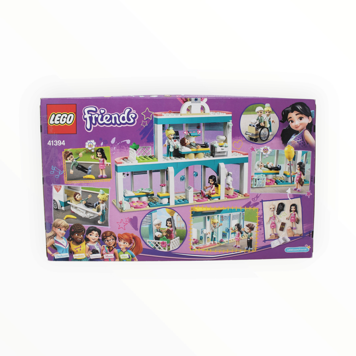 Certified Used Set 41394 Friends Heartlake Hospital (some box damage)