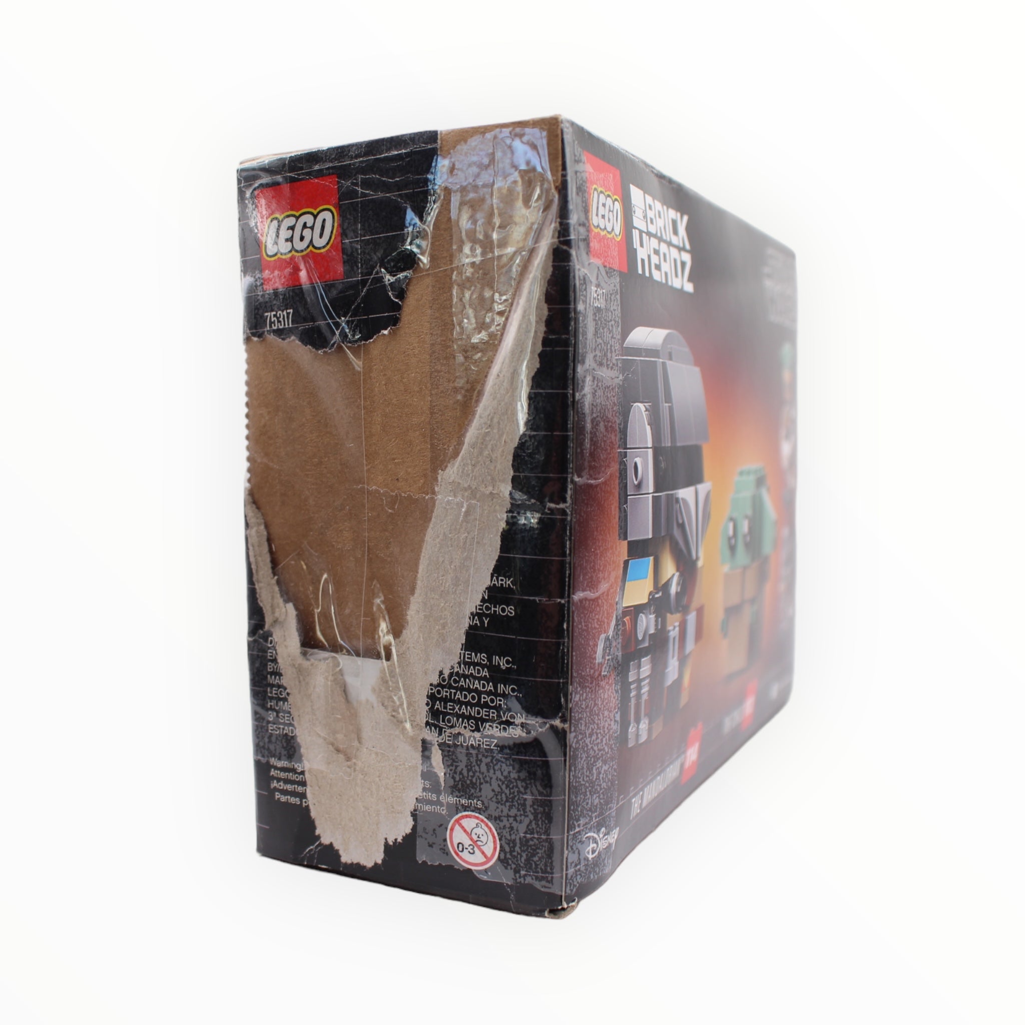 Certified Used Set 75317 Star Wars BrickHeadz The Mandalorian & The Child (damaged box)