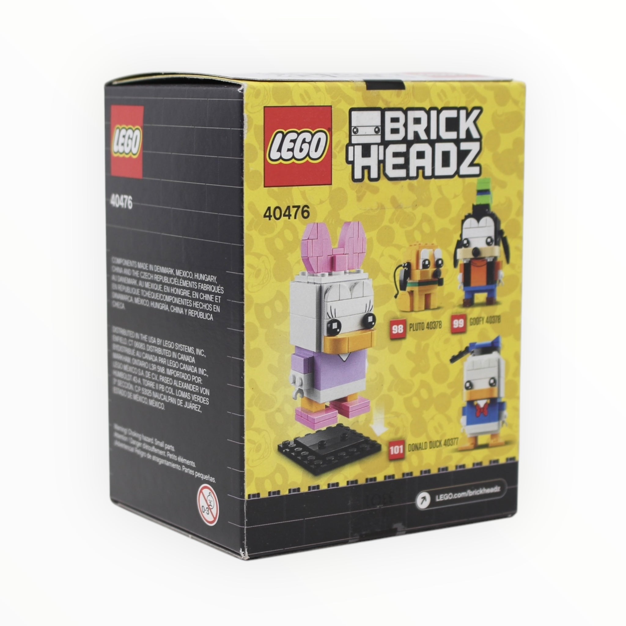 Retired Set 40476 Disney BrickHeadz Daisy Duck