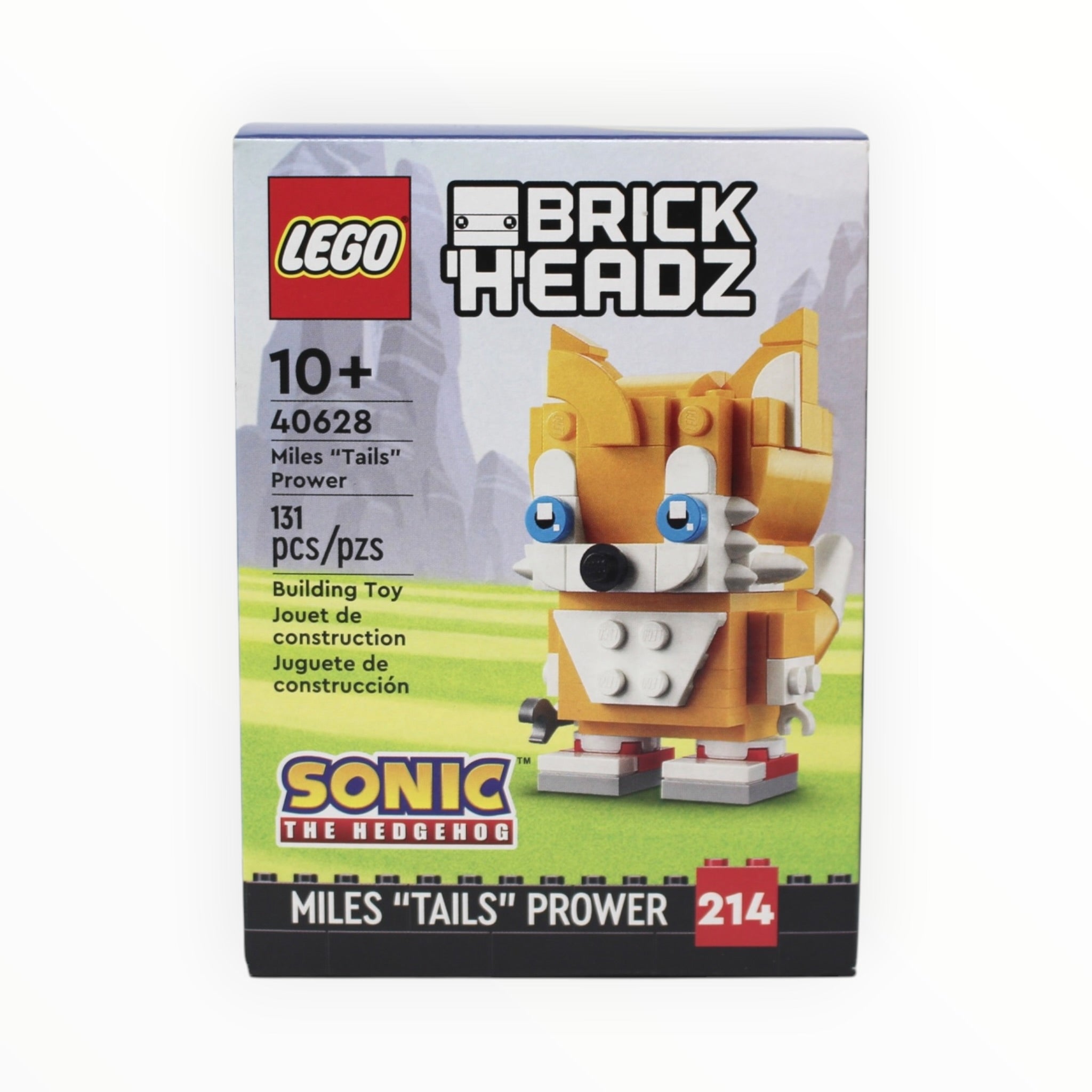 Certified Used Set 40628 BrickHeadz Miles “Tails” Prower