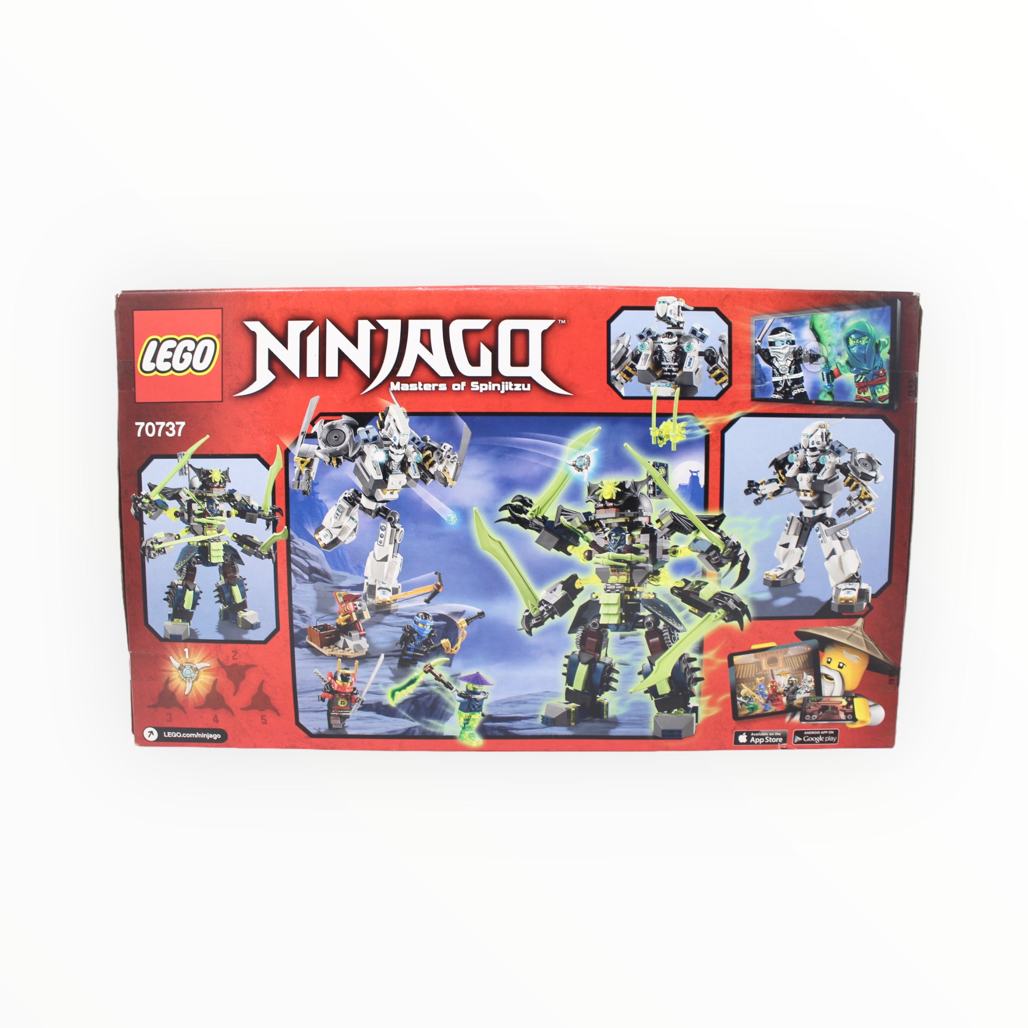 Retired Set 70737 Ninjago Titan Mech Battle