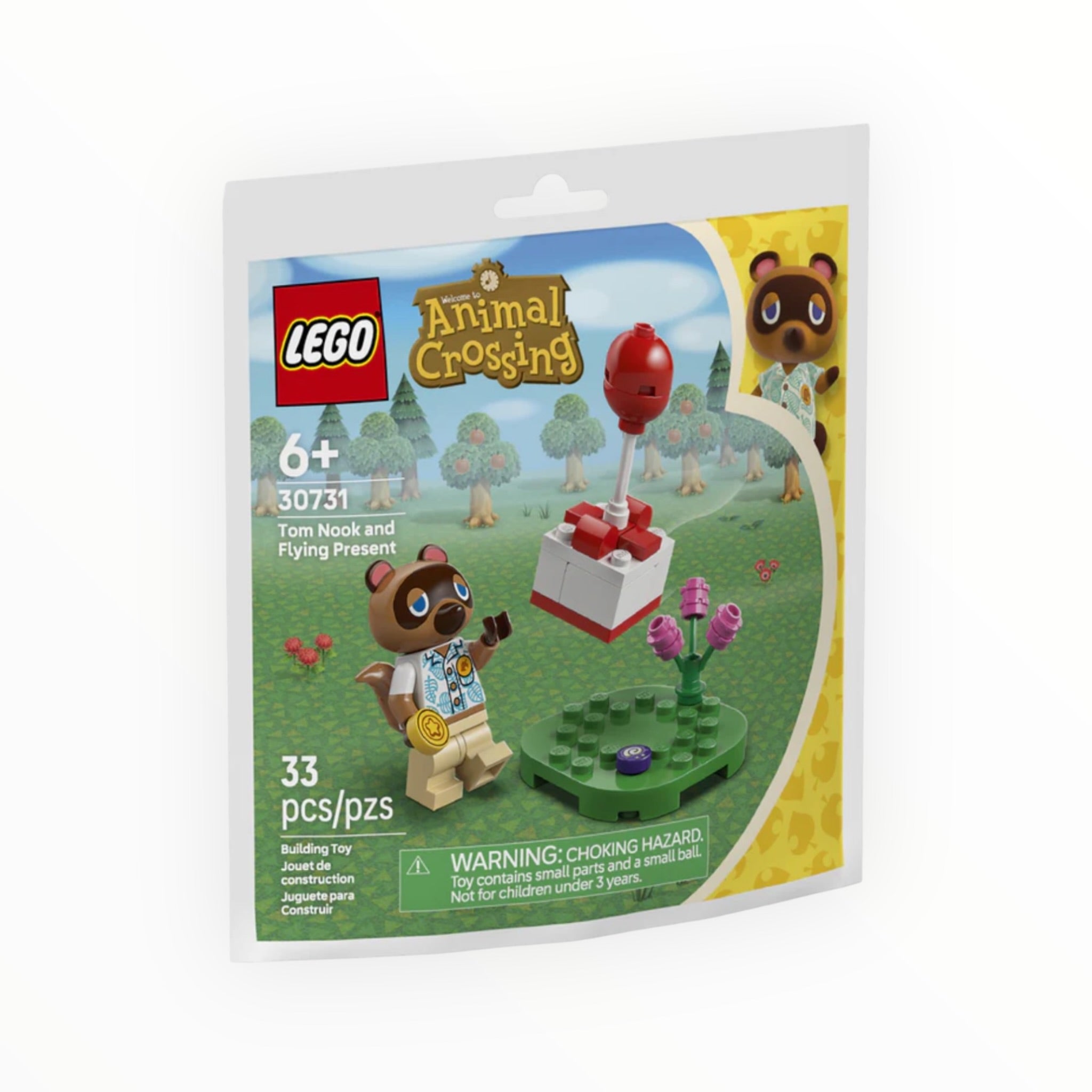 Paper Bag 30731 Animal Crossing Tom Nook and Flying Present