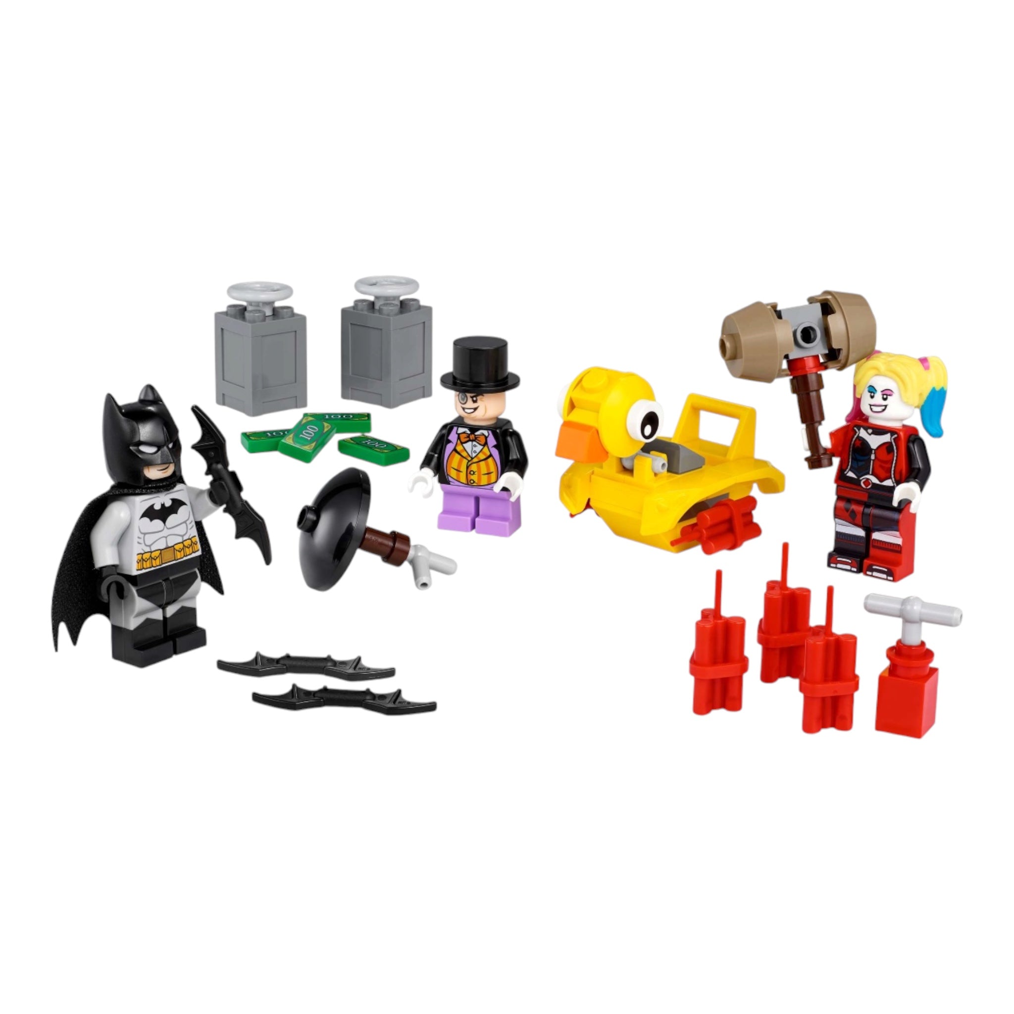 Retired Set 40453 DC Batman vs. The Penguin & Harley Quinn