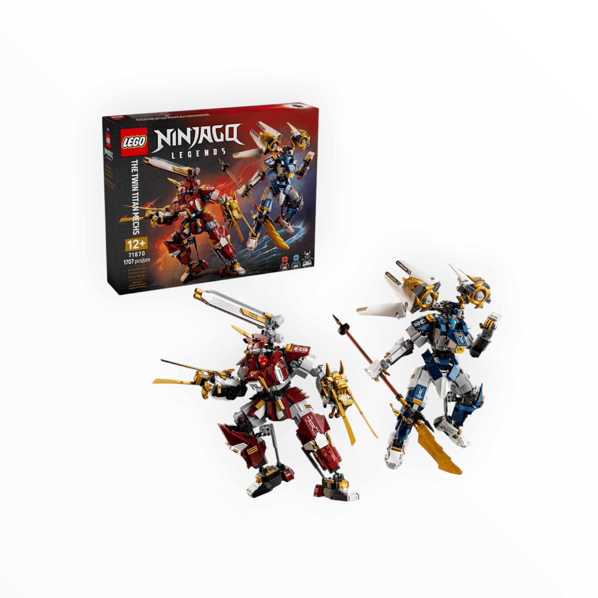 71870 Ninjago The Twin Titan Mechs