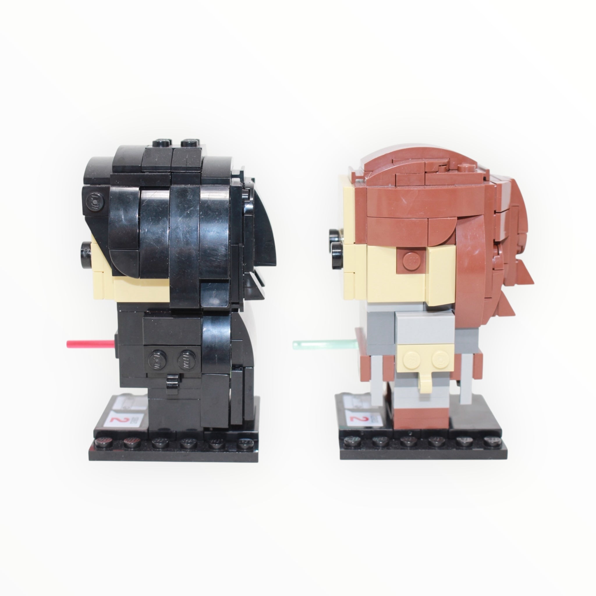 Used Set 41489 BrickHeadz Star Wars Rey & Kylo Ren