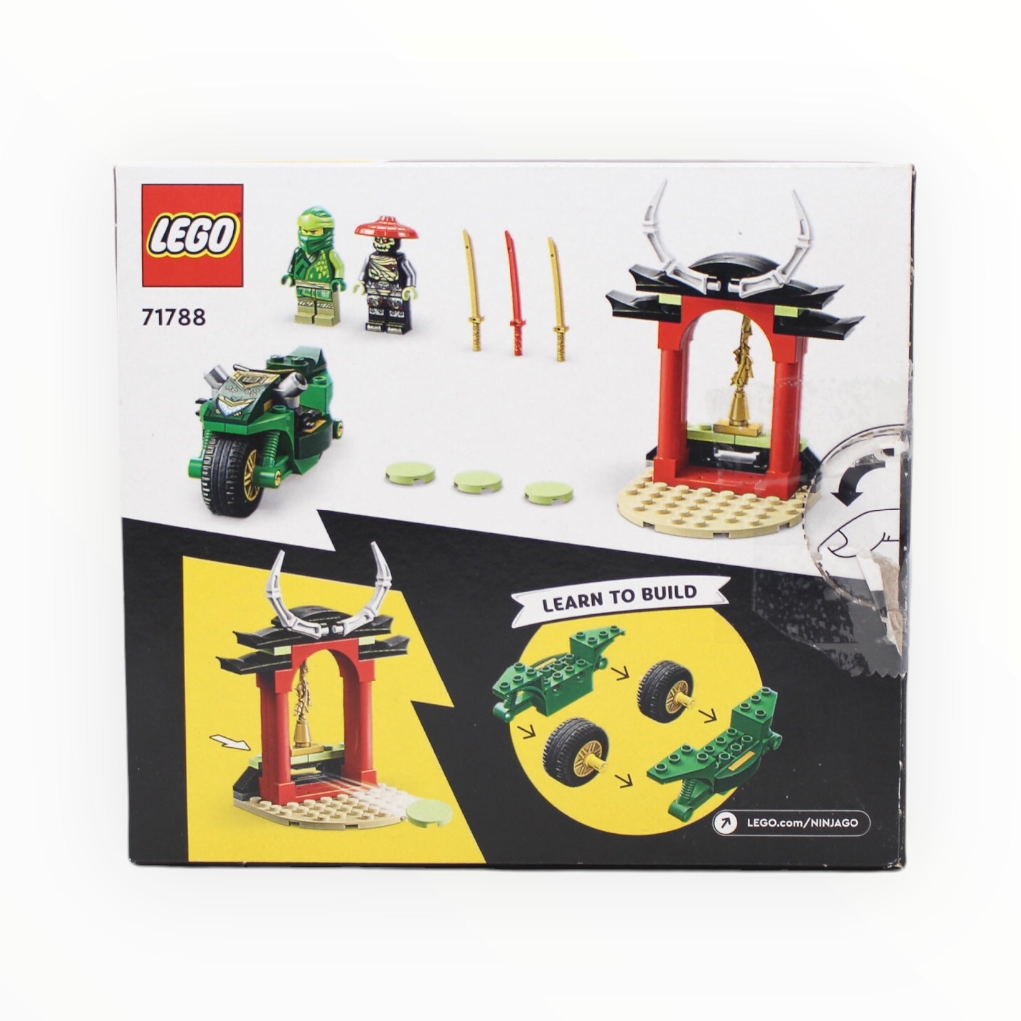 Certified Used Set 71788 Ninjago Lloyd’s Ninja Street Bike