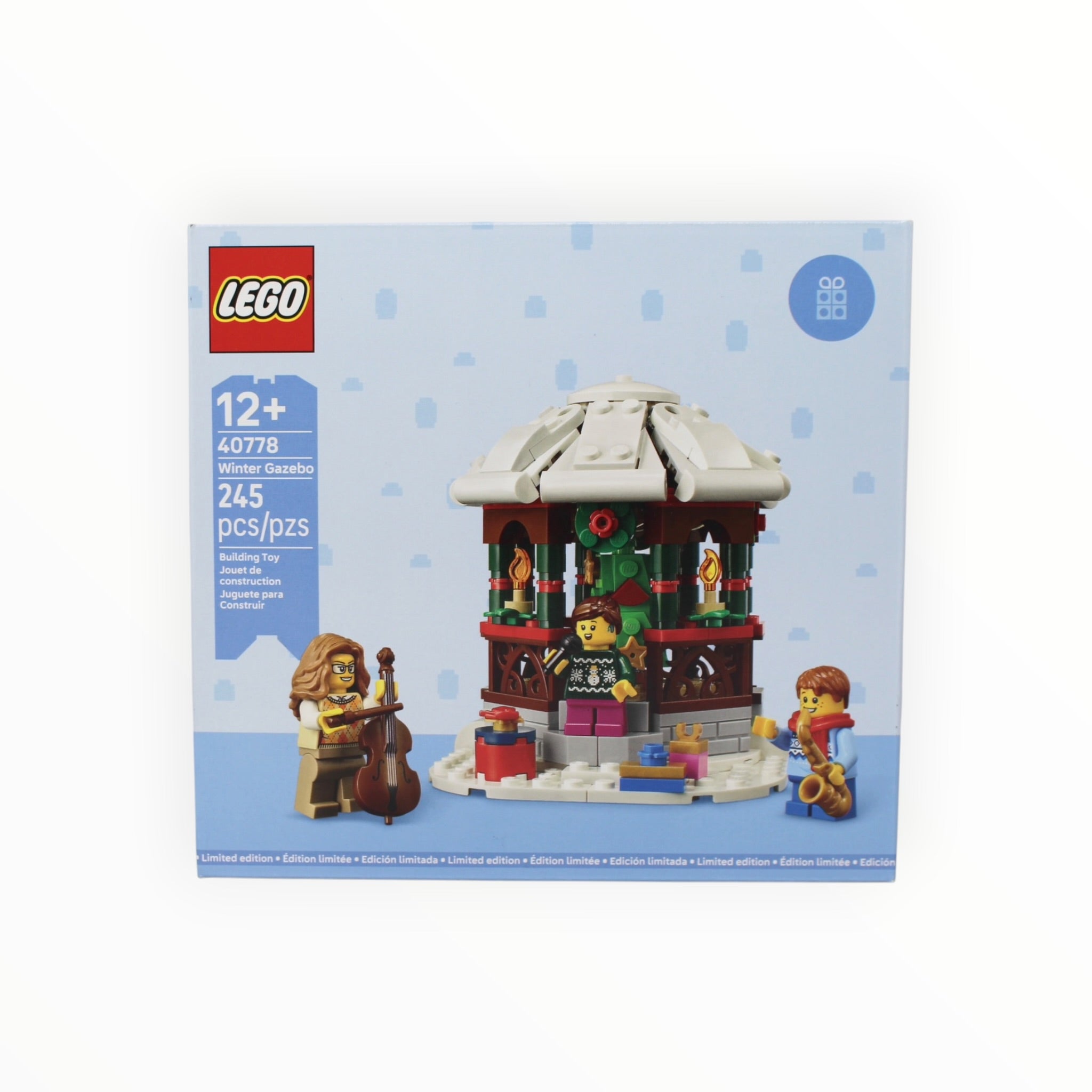 Retired Set 40778 LEGO Winter Gazebo