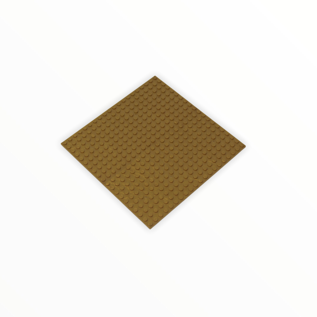 Metallic Gold LEGO® Compatible Baseplates 6x6