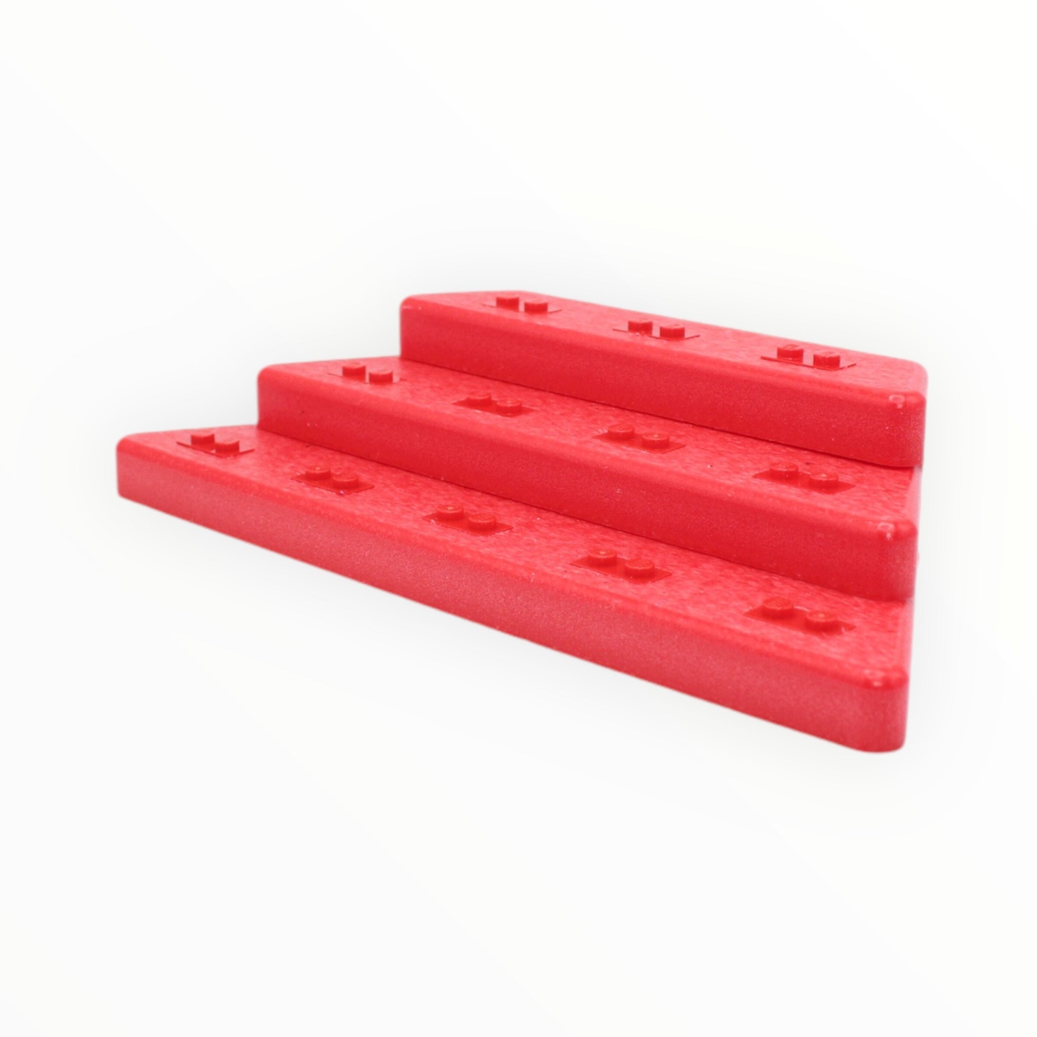 Podium Display Stand - Red