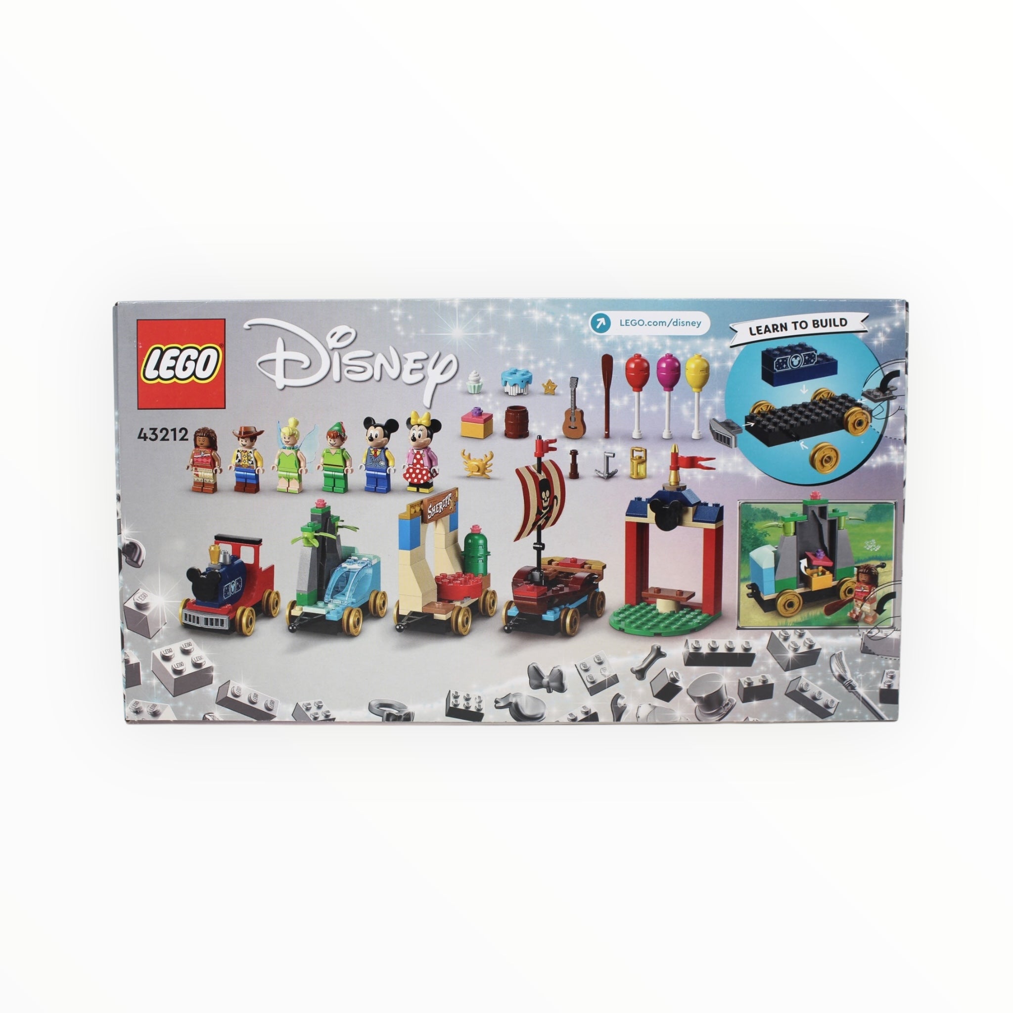 Retired Set 43212 Disney Celebration Train