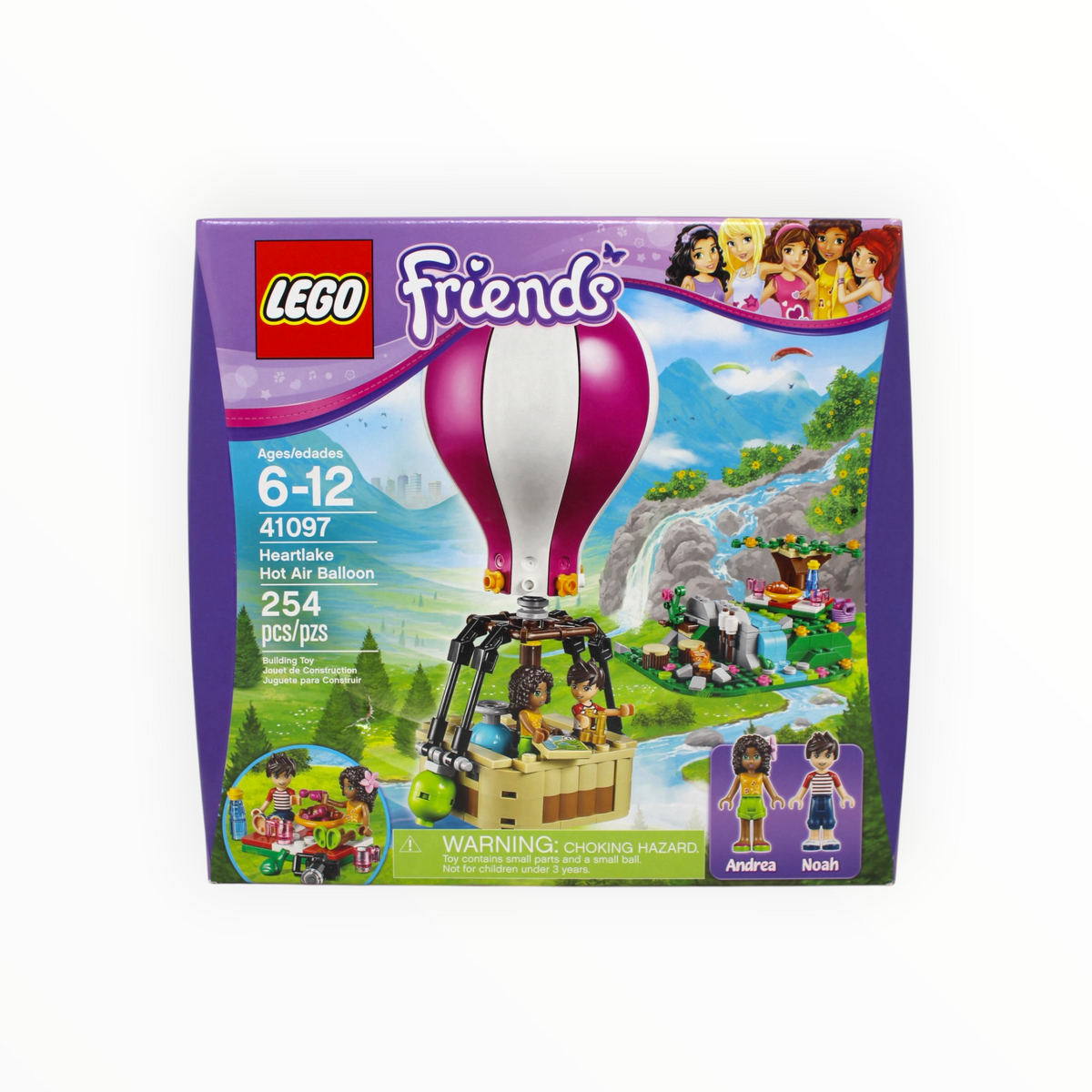 Retired Set 41097 Friends Heartlake Hot Air Balloon (some box damage)