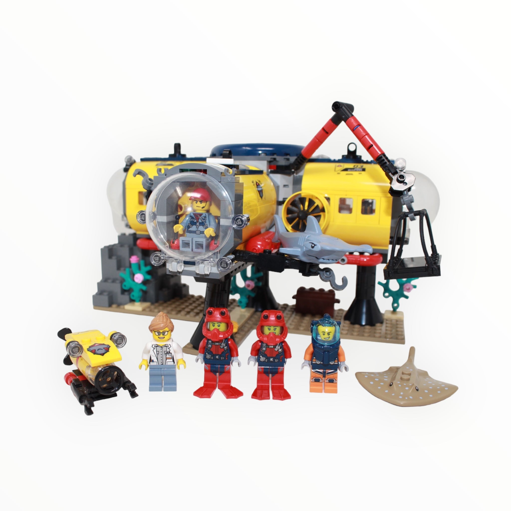 Used Set 60265 City Ocean Exploration Base