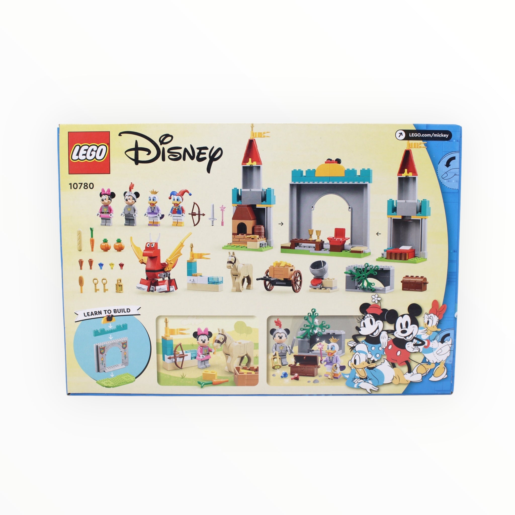Retired Set 10780 Disney Mickey and Friends Castle Defenders