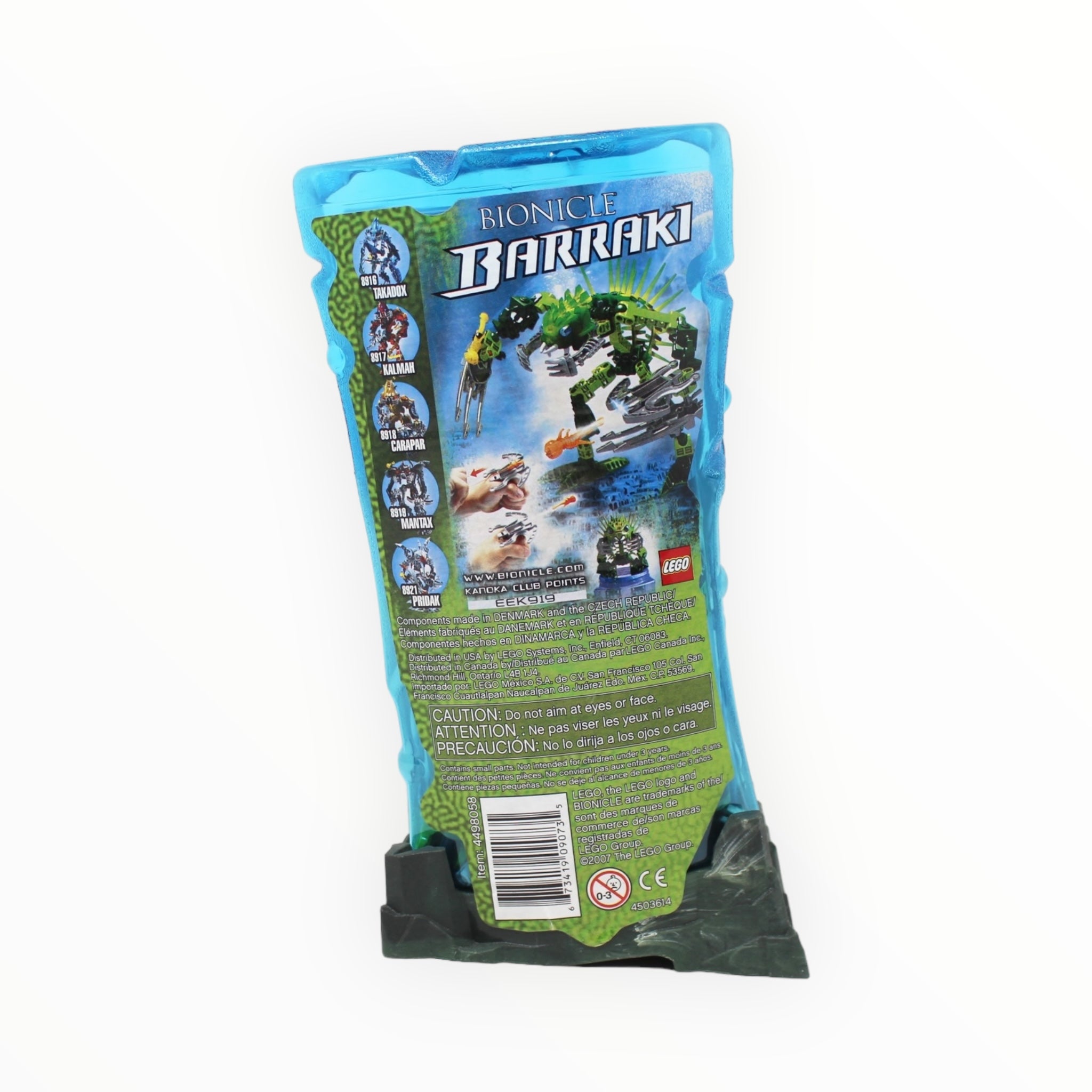 Retired Set 8920 Bionicle Ehlek