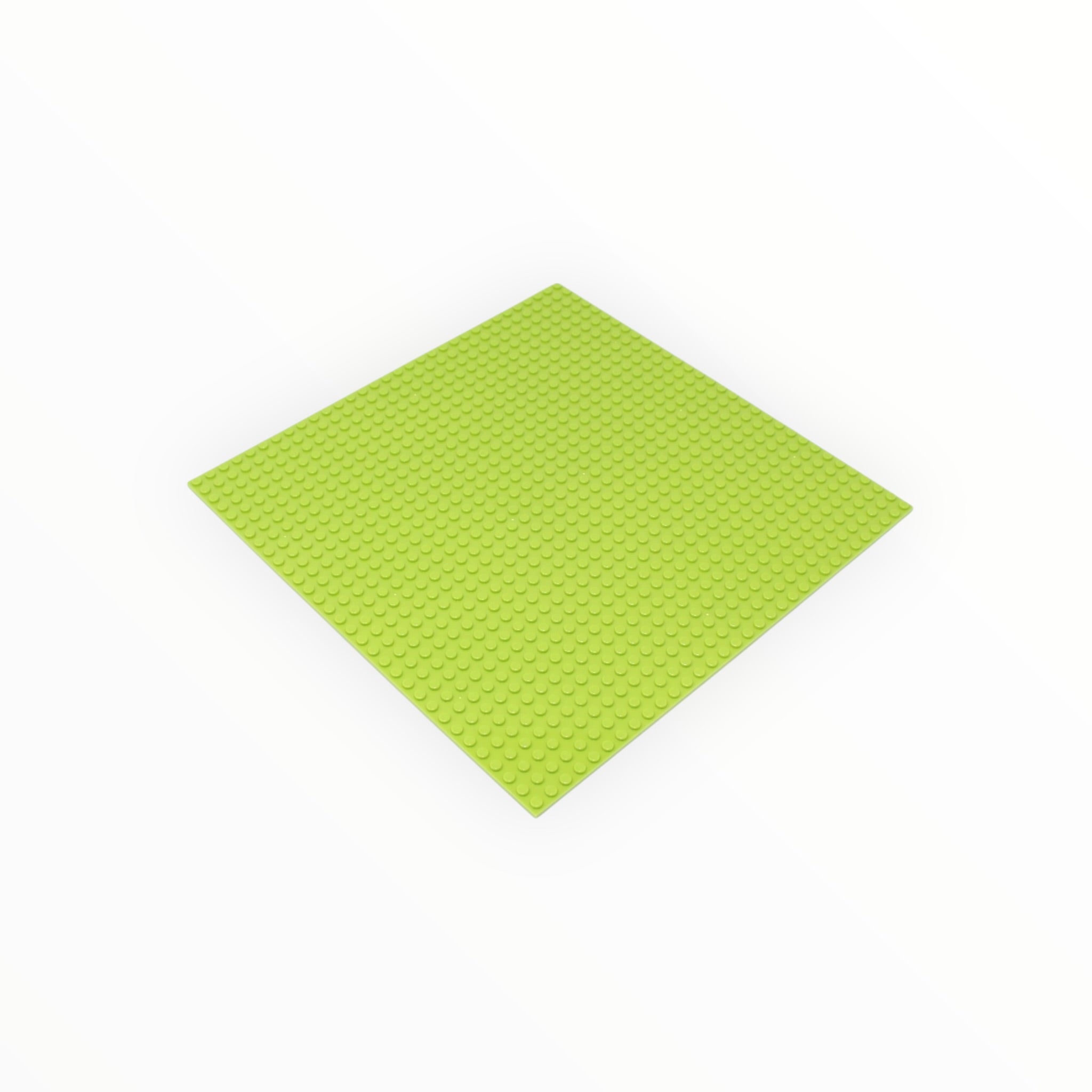 Lime Green LEGO® Compatible Baseplates 10x10