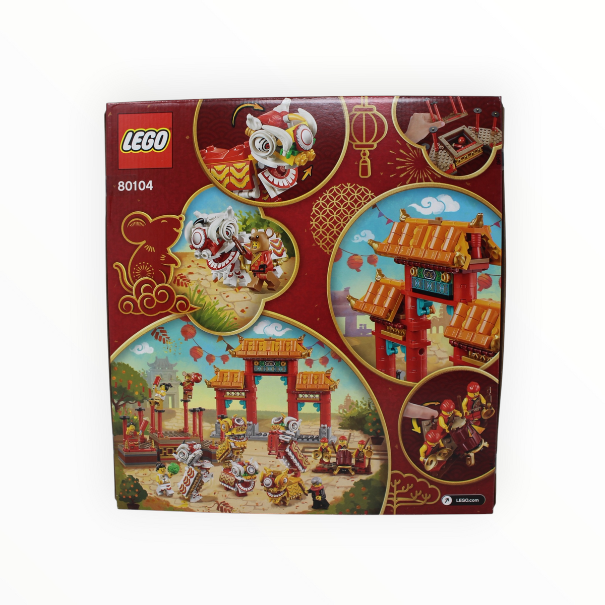 Retired Set 80104 LEGO Lion Dance