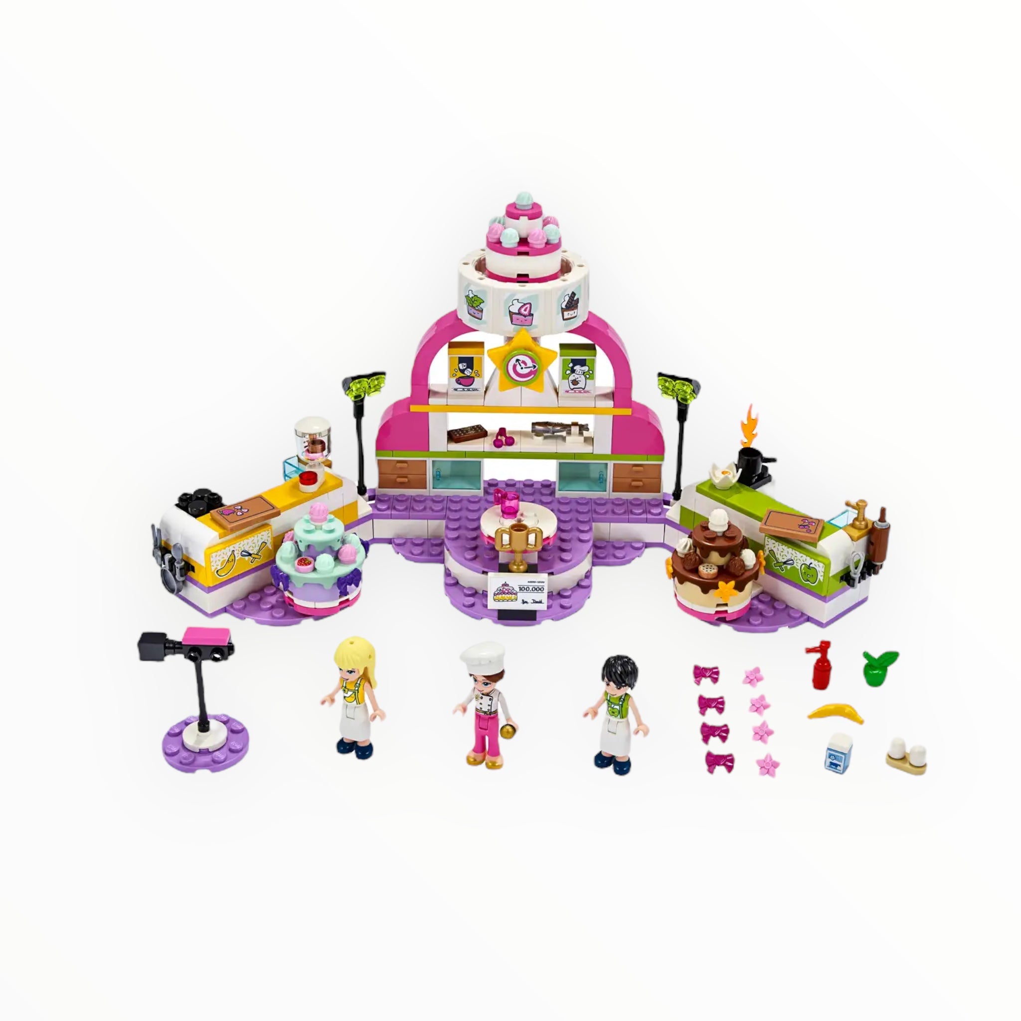Retired Set 41393 Friends Baking Competition