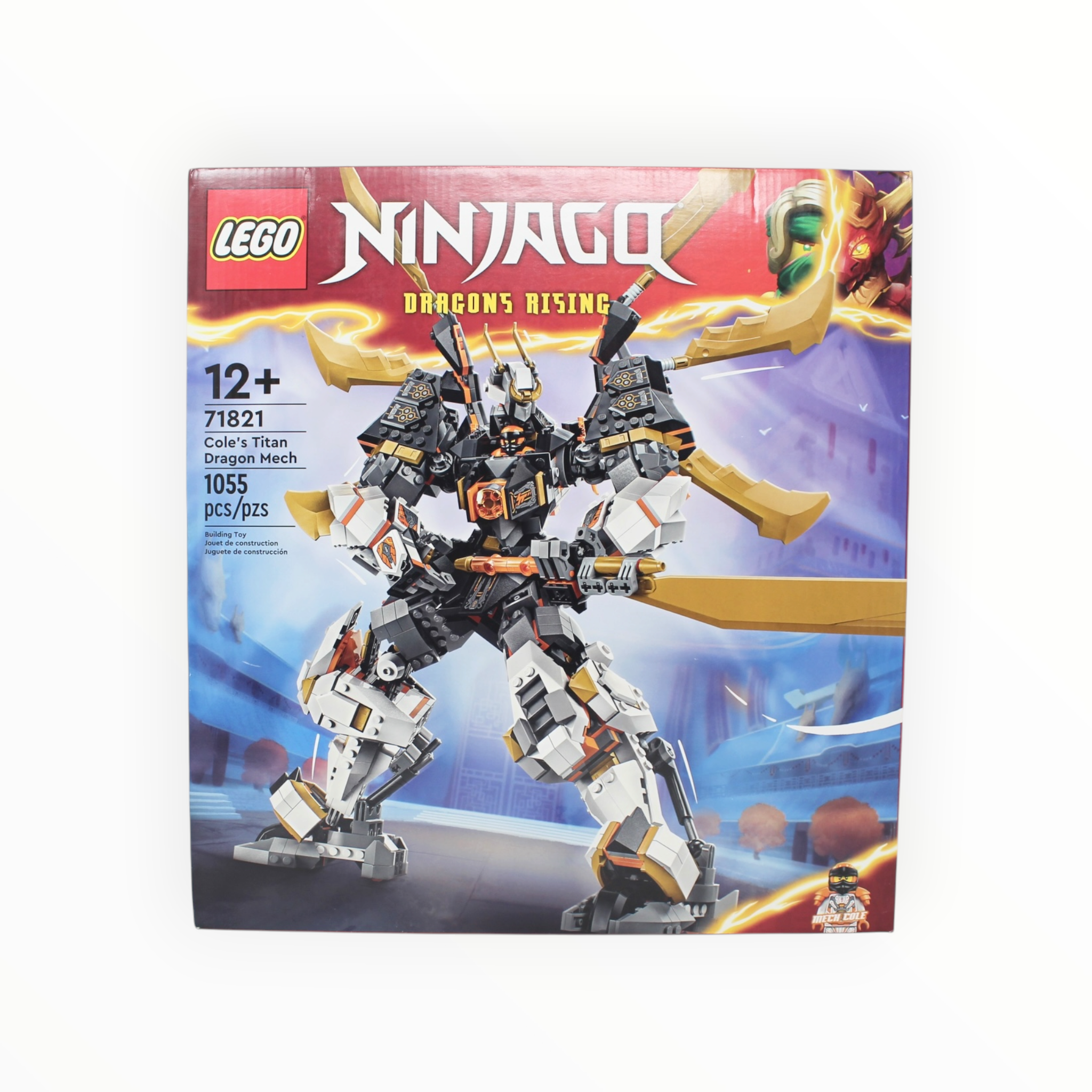 Retired Set 71821 Ninjago Cole’s Titan Dragon Mech
