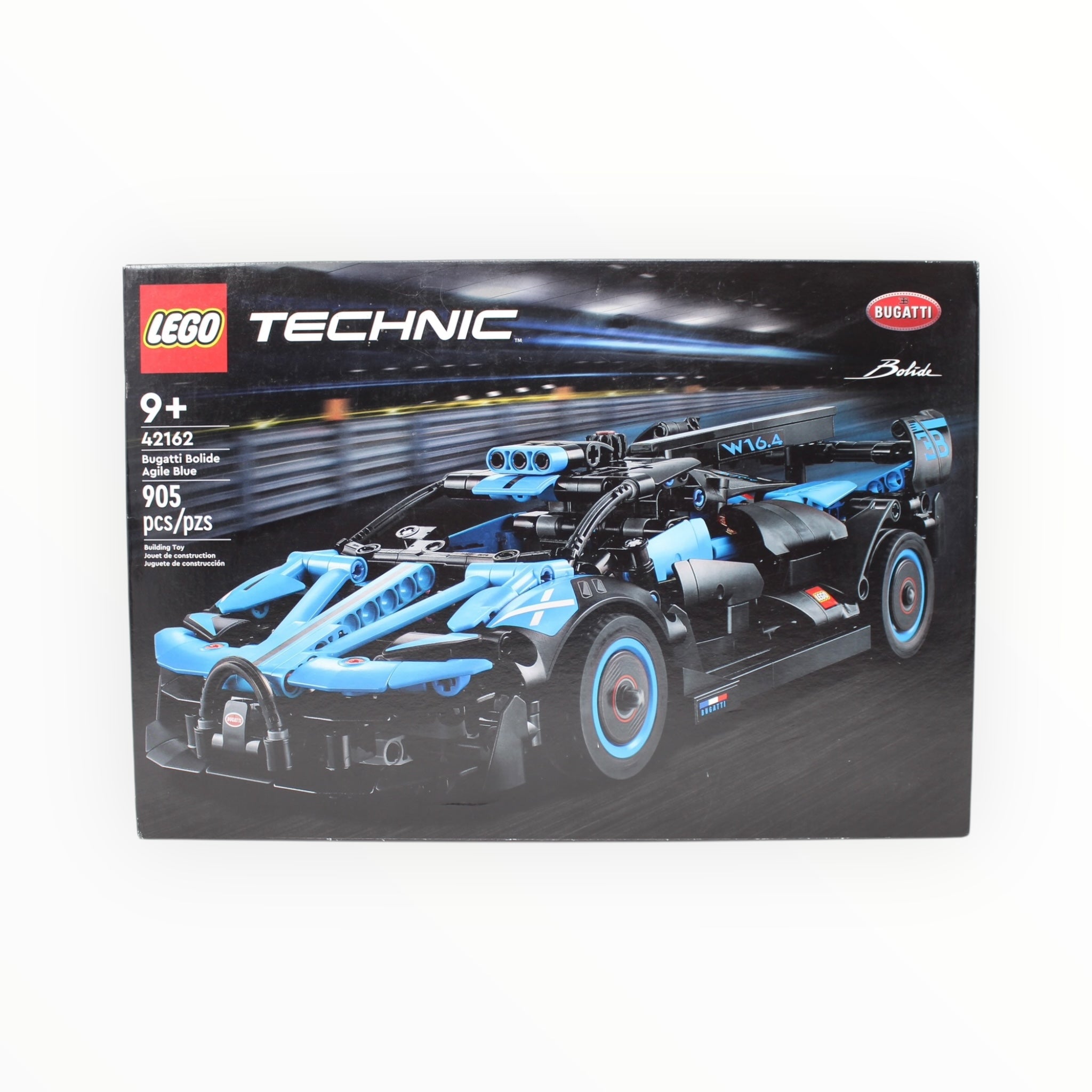 Retired Set 42162 Technic Bugatti Bolide Agile Blue