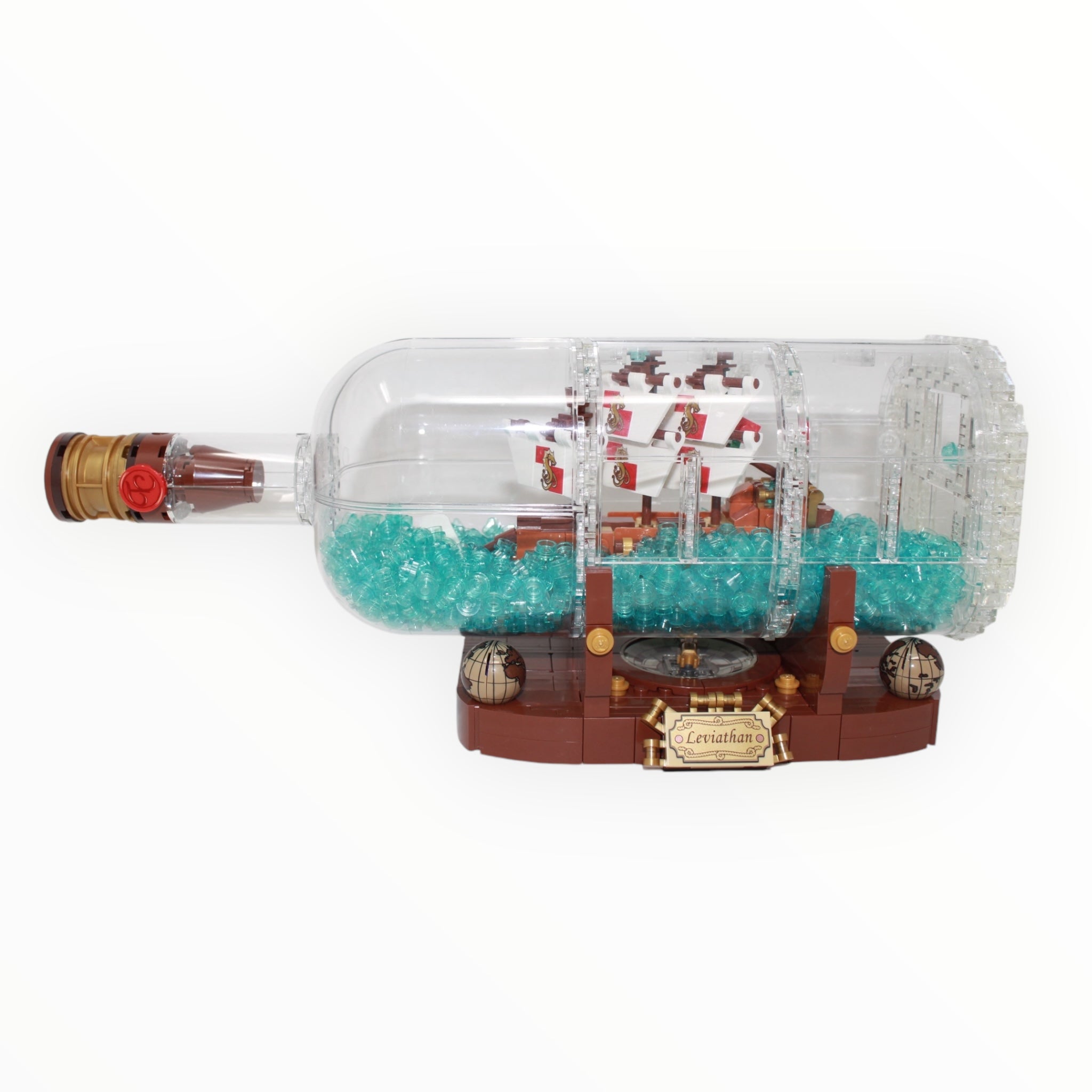 Used Set 21313 LEGO Ideas Ship in a Bottle