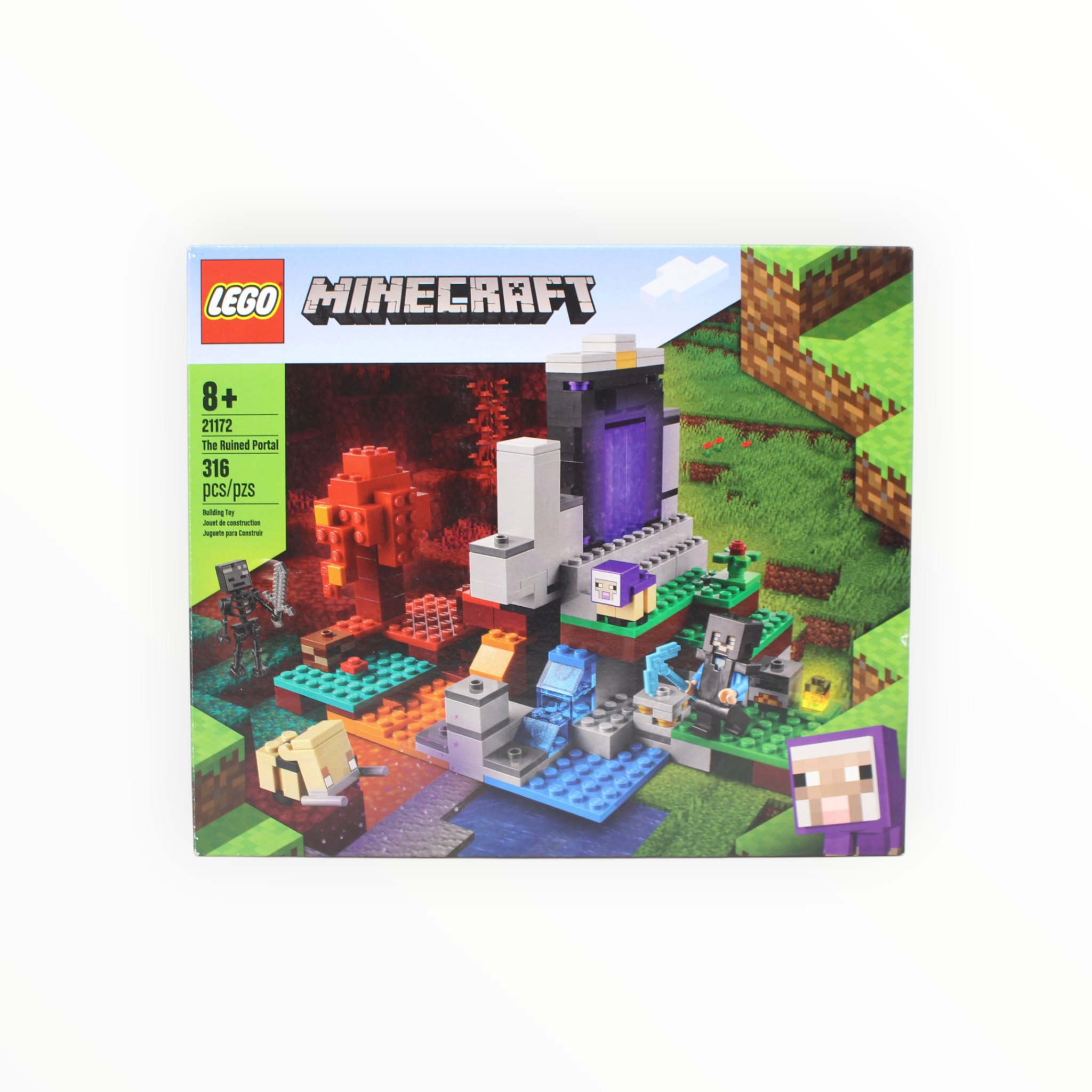 Certified Used Set 21172 Minecraft The Ruined Portal