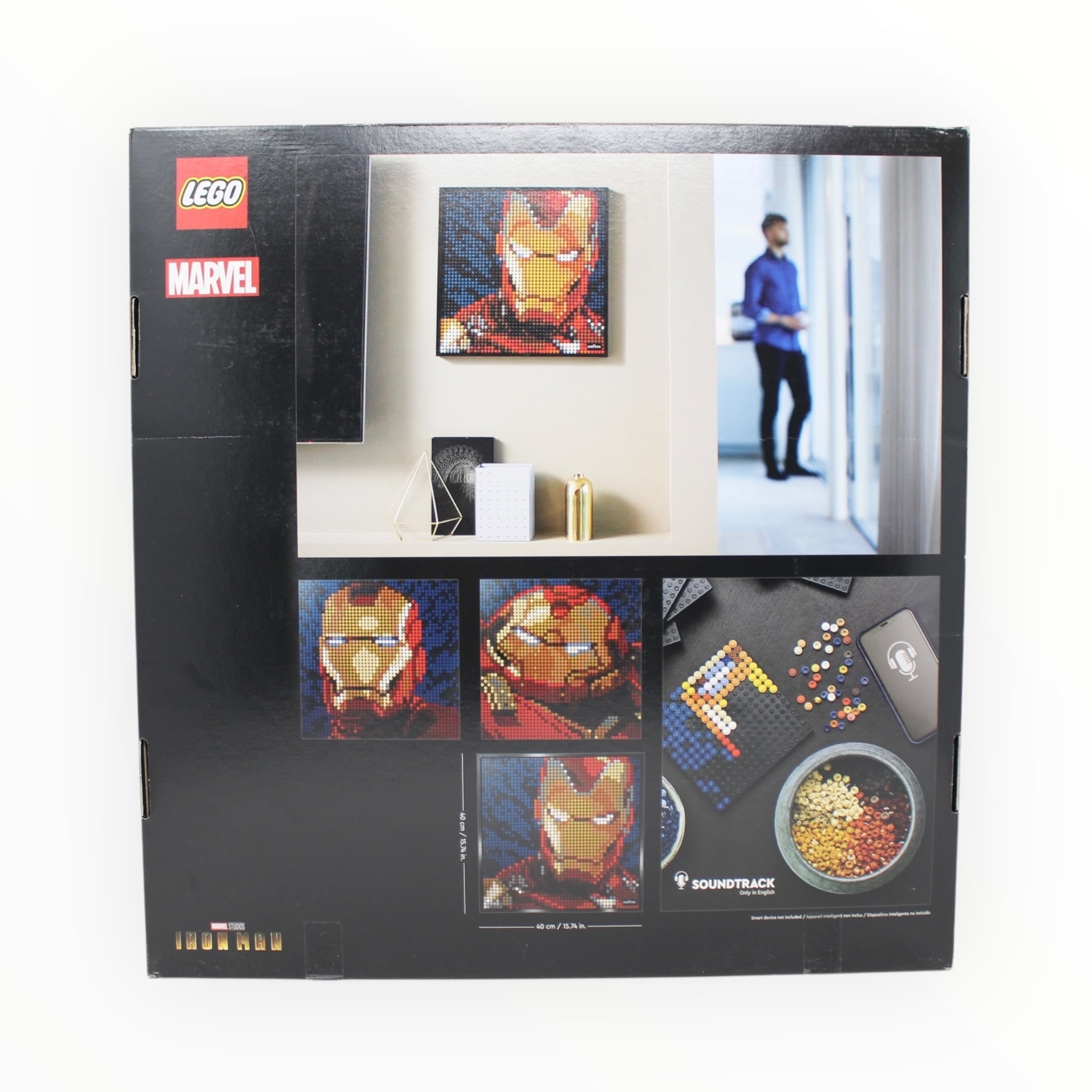 Retired Set 31199 Marvel Mosaic Iron Man