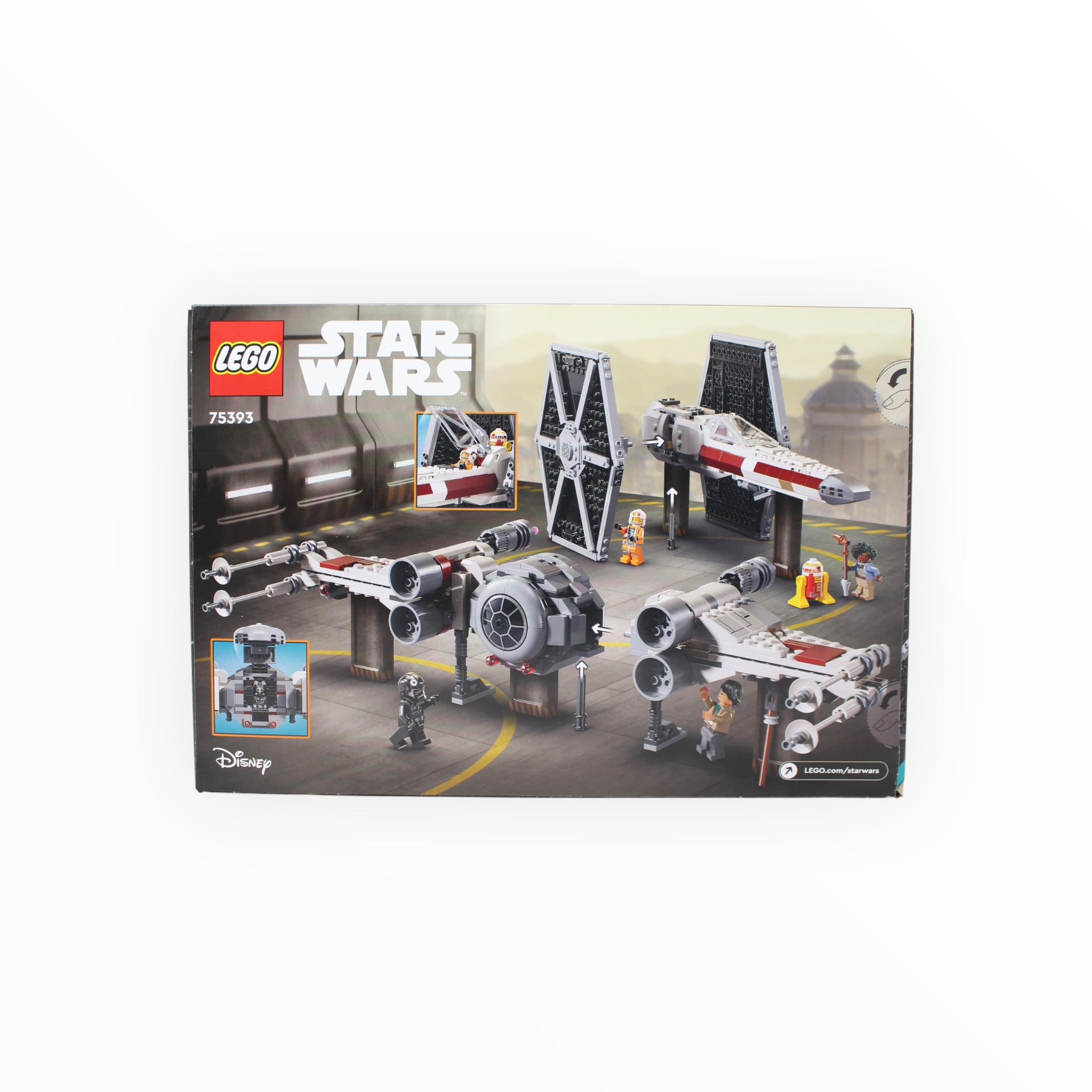 Retired Set 75393 Star Wars TIE Fighter & X-Wing Mash-up