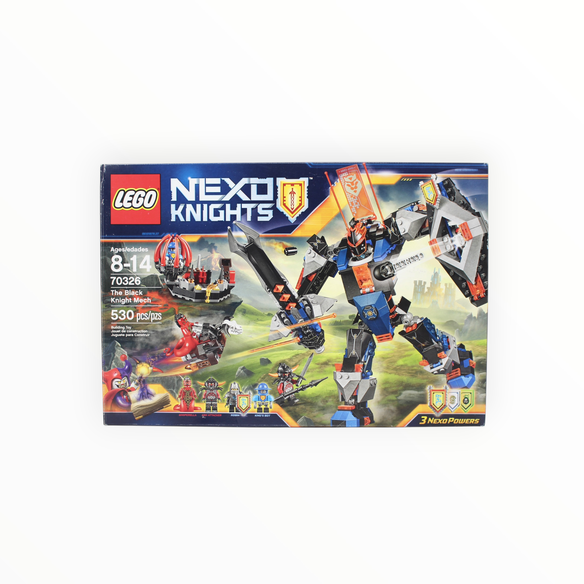 Certified Used Set 70326 Nexo Knights The Black Knight Mech