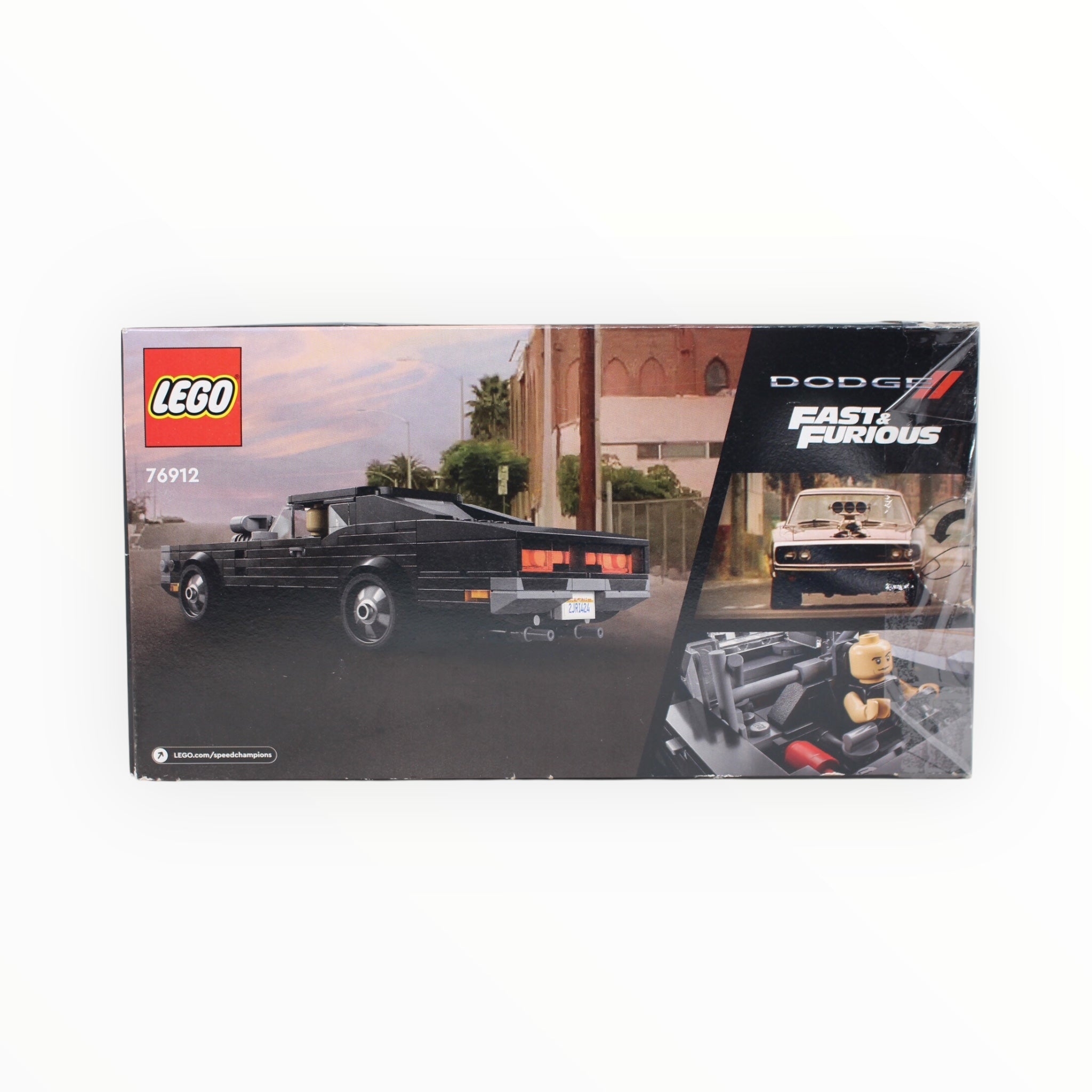 Certified Used Set 76912 Speed Champions Fast & Furious 1970 Dodge Charger R/T (open box, sealed bags)