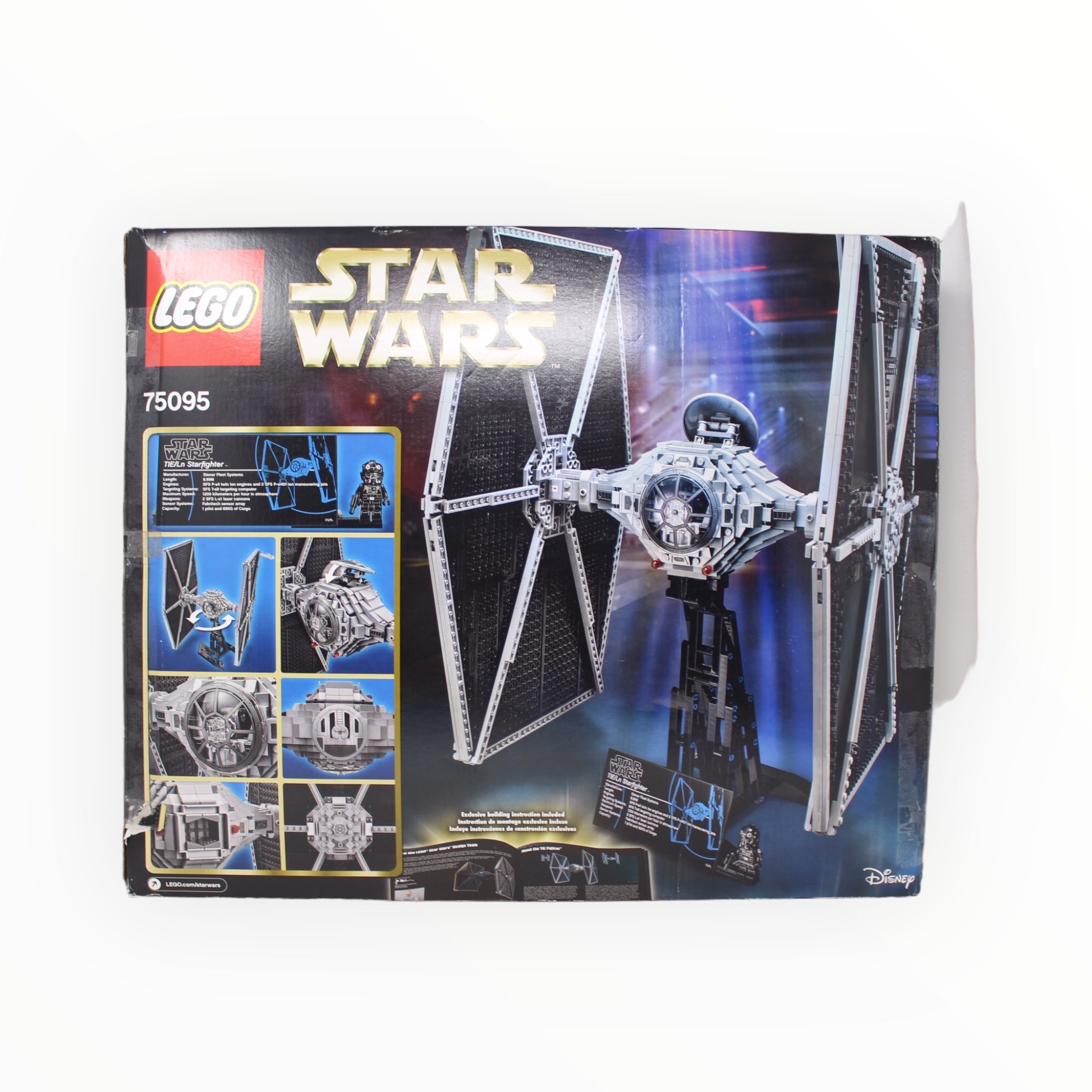 Certified Used Set 75095 Star Wars UCS TIE Fighter (open box, sealed bags)