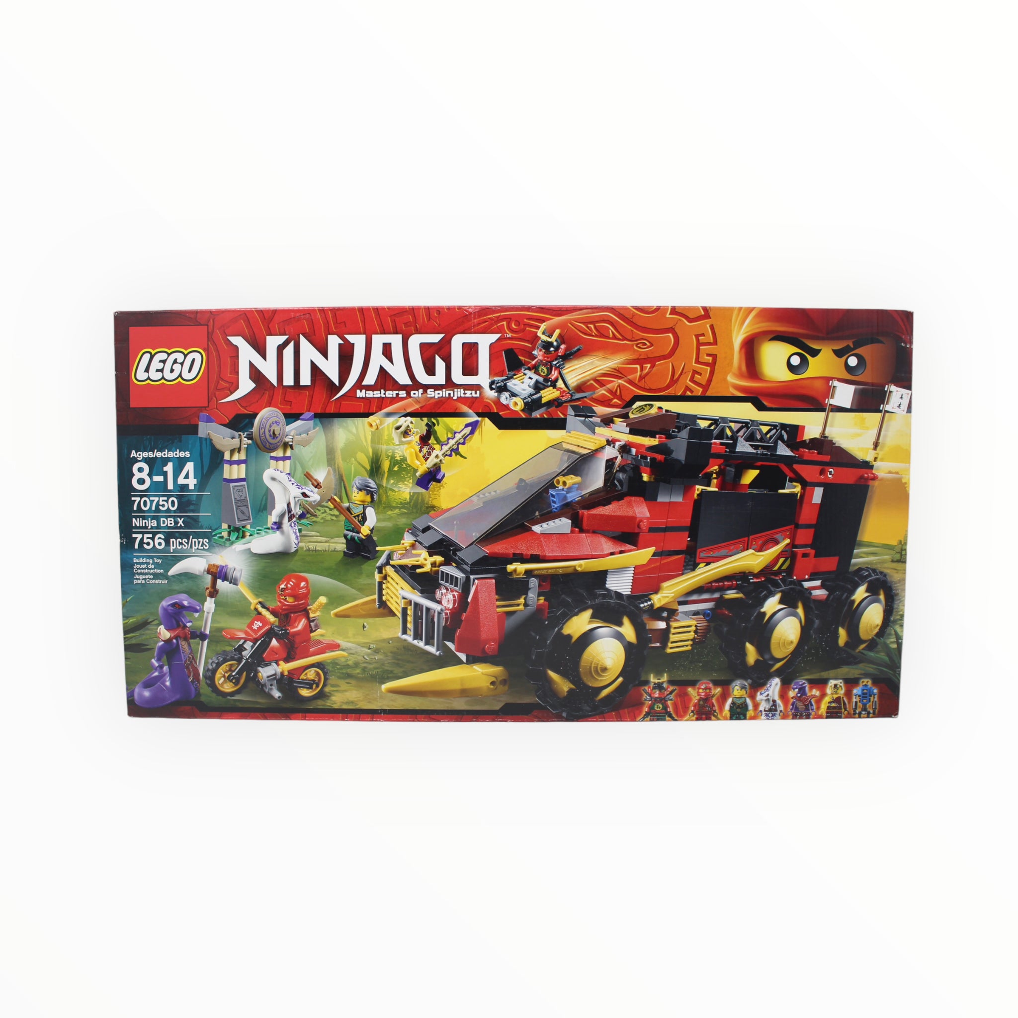 Retired Set 70750 Ninjago Ninja DB X