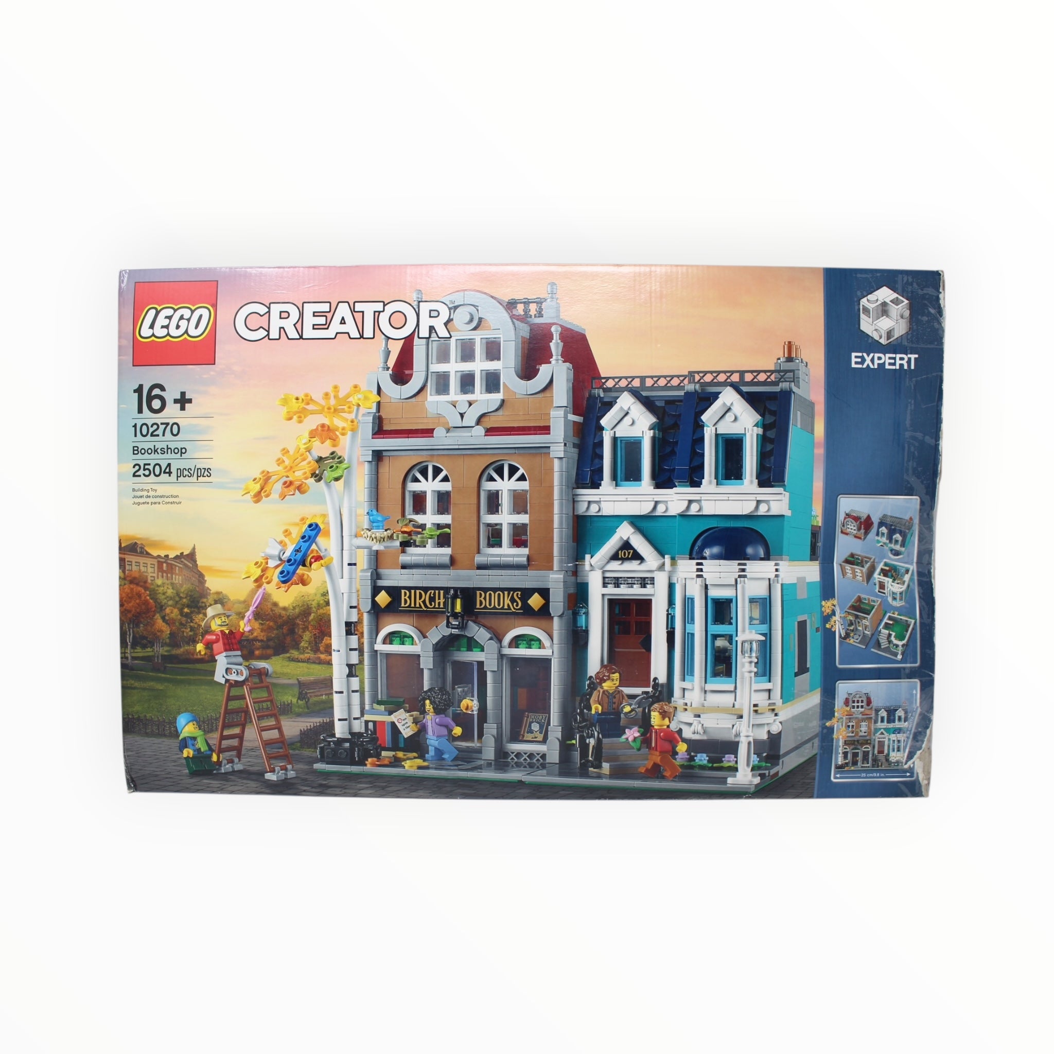 Certified Used Set 10270 Creator Bookshop (Bags 5-8 sealed, box damaged)