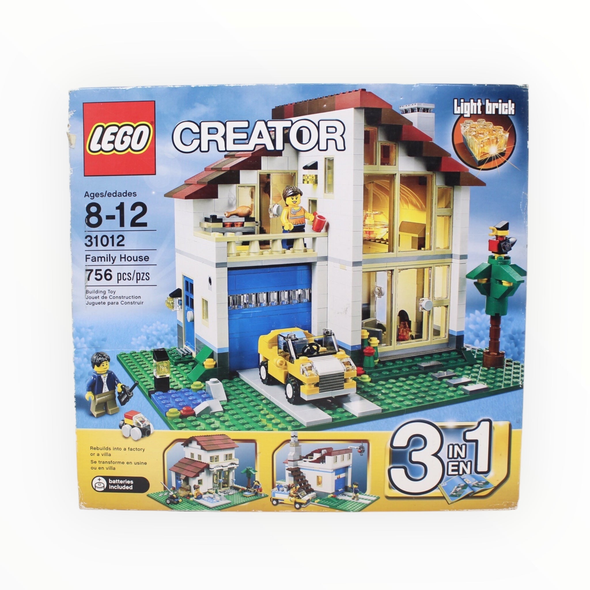 Retired Set 31012 Creator Family House (damaged box)
