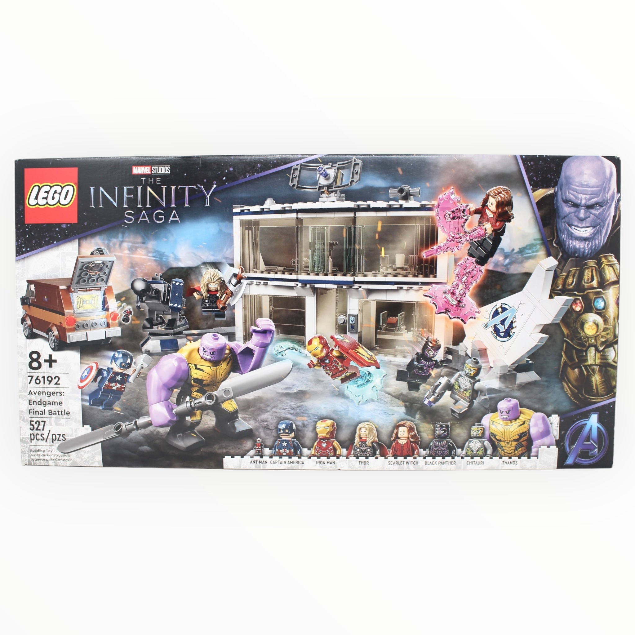 Retired Set 76192 Infinity Saga Avengers: Endgame Final Battle