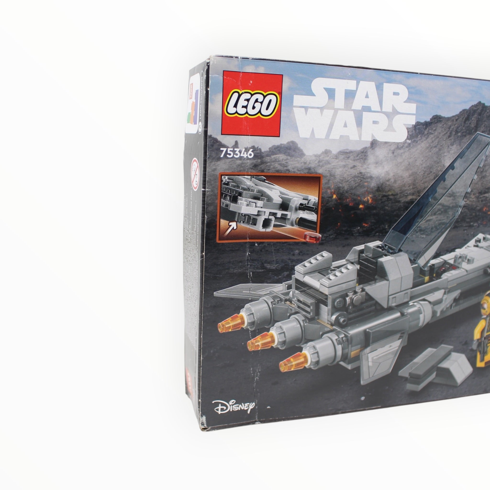 Retired Set 75346 Star Wars Pirate Snub Fighter (damaged box)
