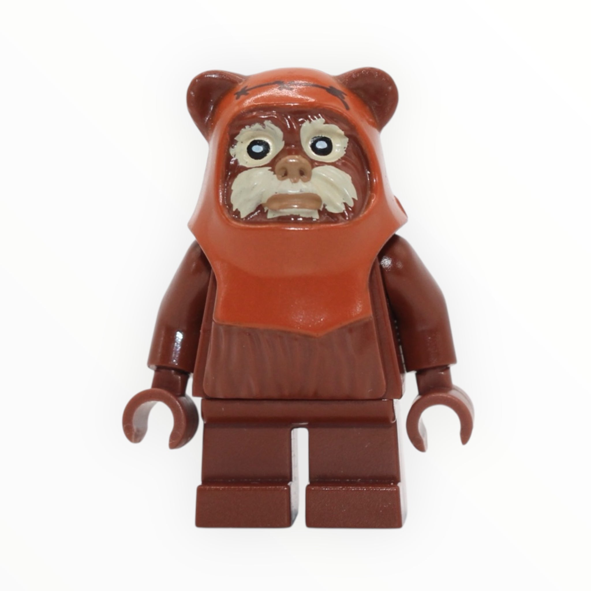Wicket (tan face paint, reddish brown with dark orange hood, 2013)