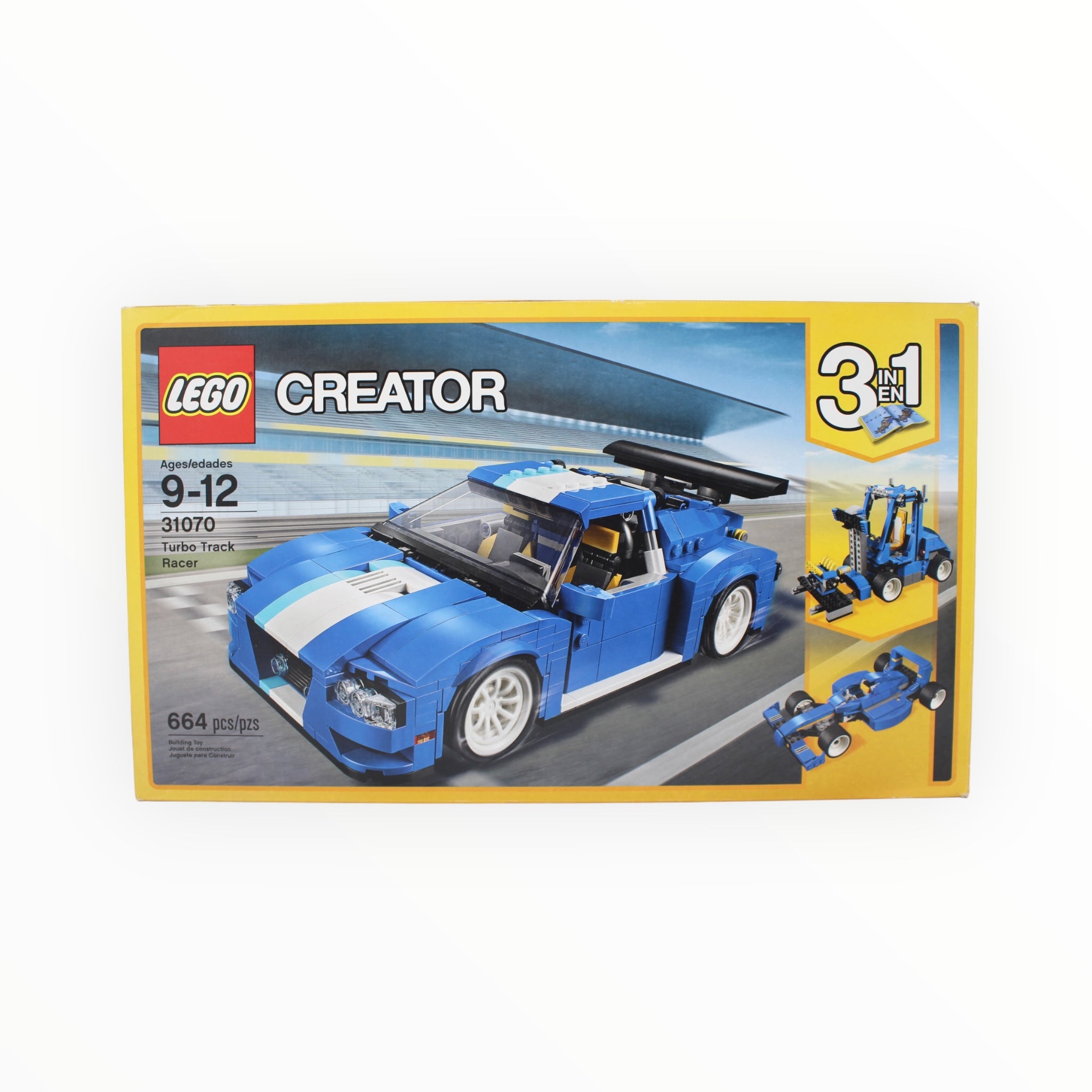 Certified Used Set 31070 Creator Turbo Track Racer