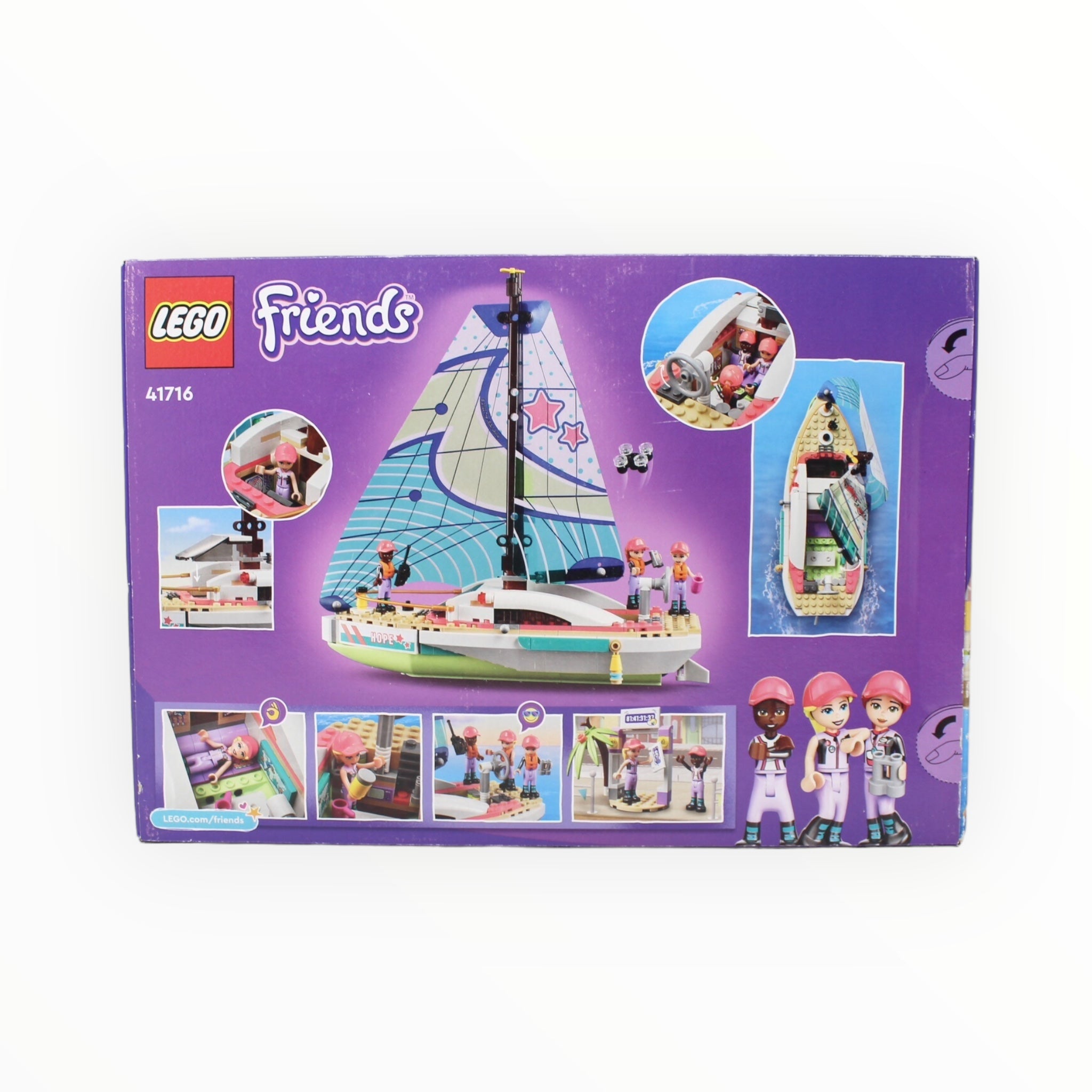 Retired Set 41716 Friends Stephanie’s Sailing Adventure