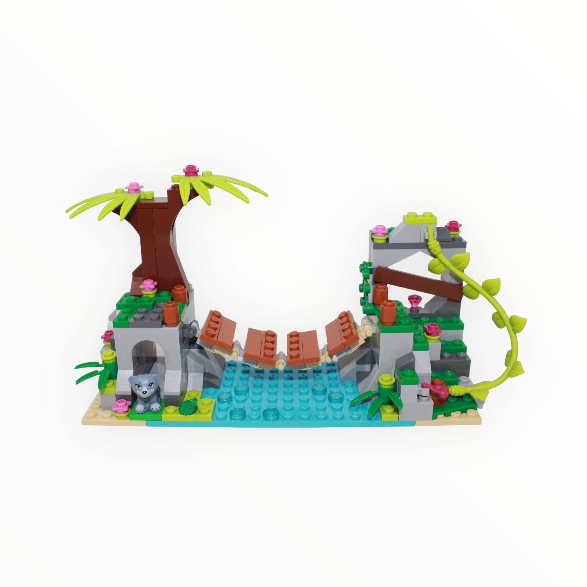 Used Set 41036 Friends Jungle Bridge Rescue